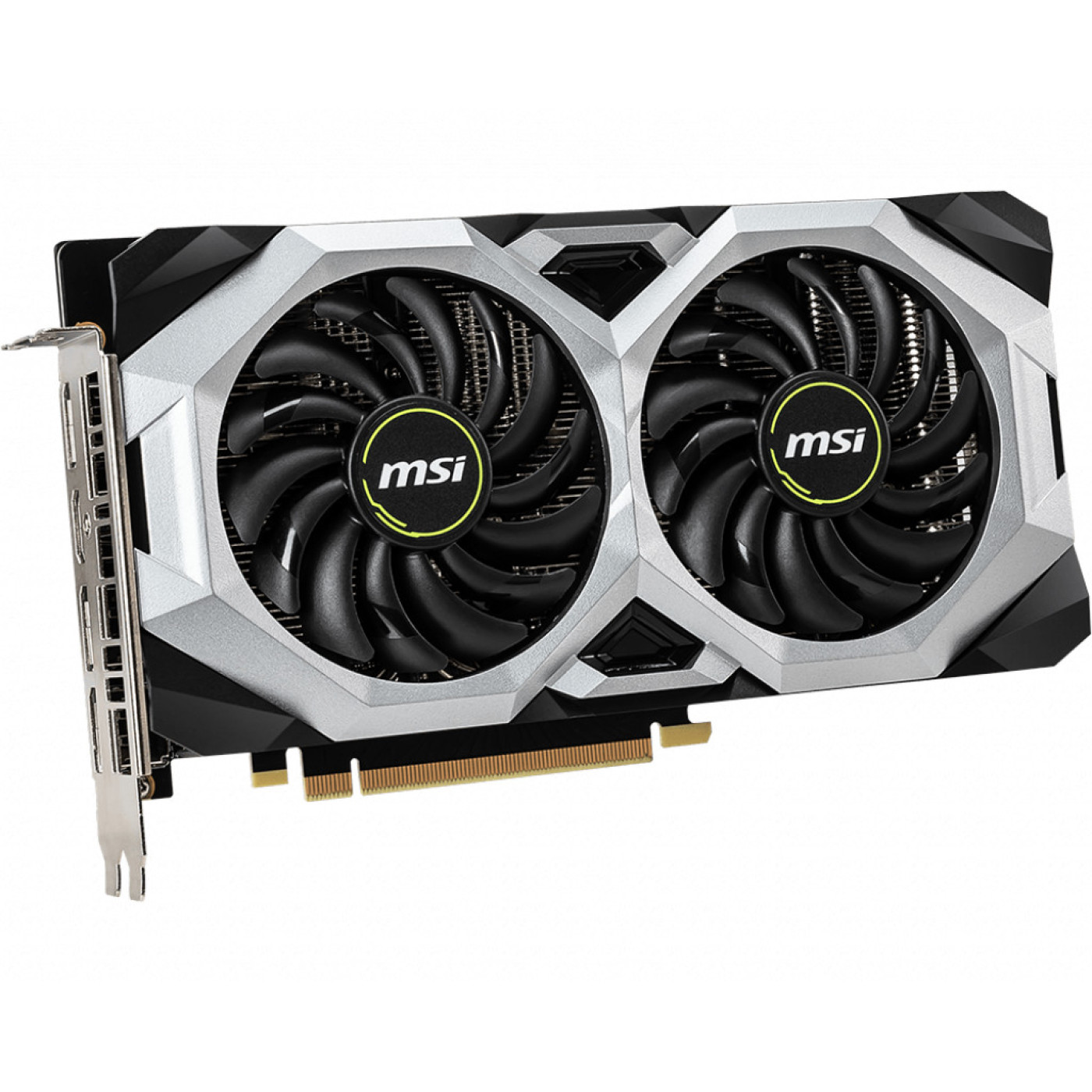 Видеокарта MSI RTX 2060 8Gb Super Ventus GP OC (GeForce RTX 2060 SUPER VENTUS GP OC) (GDDR6, 256 bit, PCI-E v3.0) Б/у