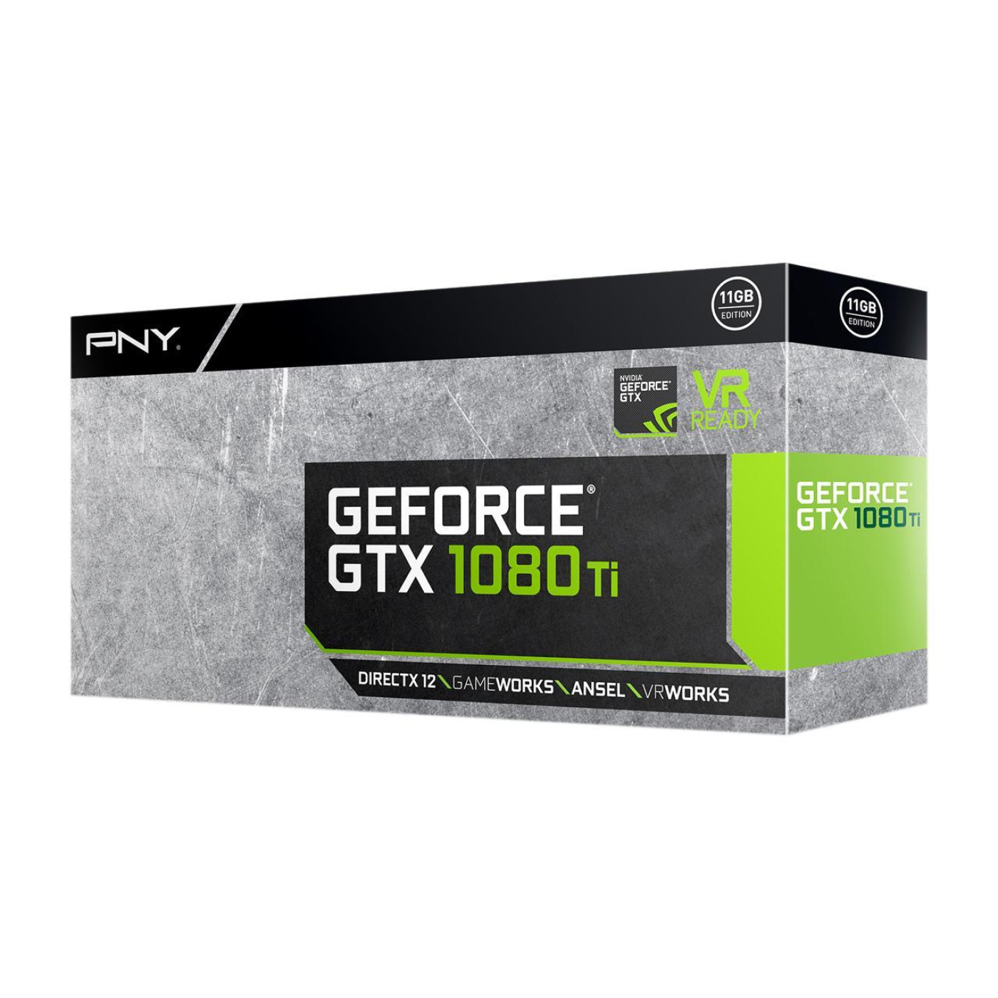 Видеокарта PNY GTX 1080Ti 11GB (VCGGTX1080T11PB-CG) (GDDR5X, 352 bit, PCI-E 3.0 x16) Б/у