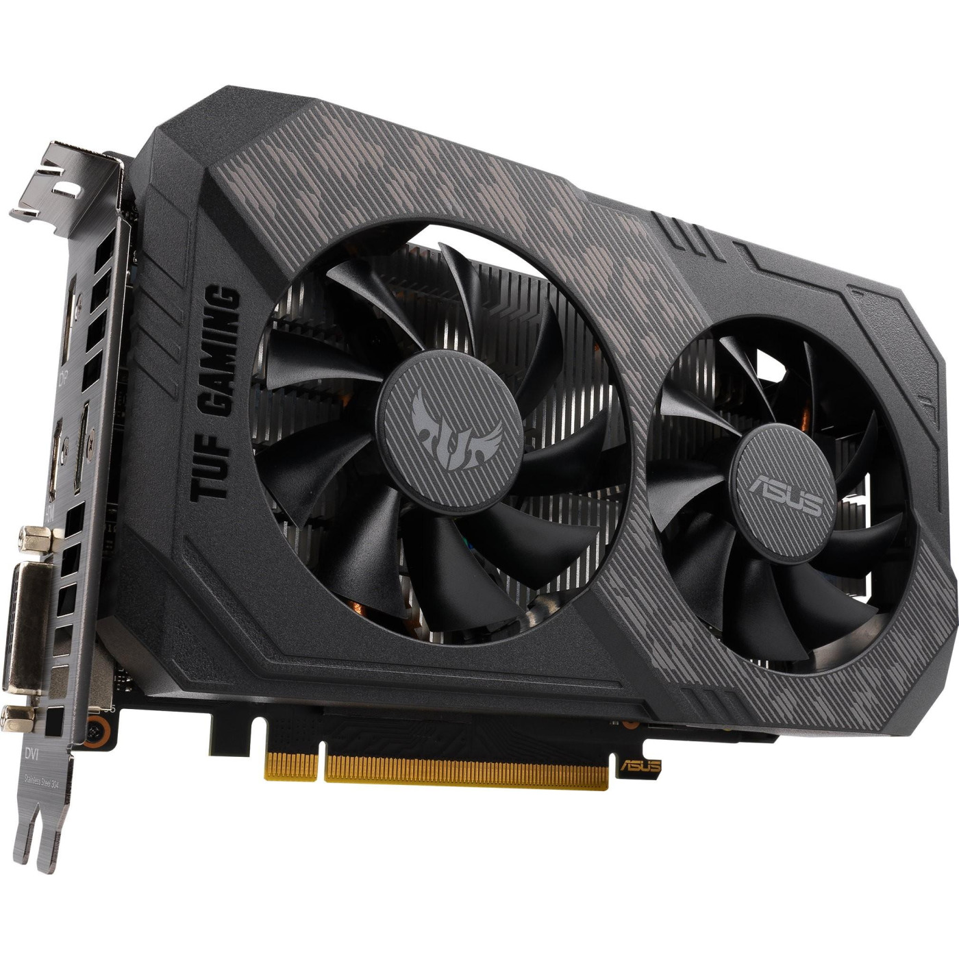 Видеокарта ASUS GTX 1660Ti 6Gb TUF EVO Gaming (TUF-GTX1660TI-6G-EVO-GAMING) (GDDR6, 192 bit, PCI-E v3.0) Б/у