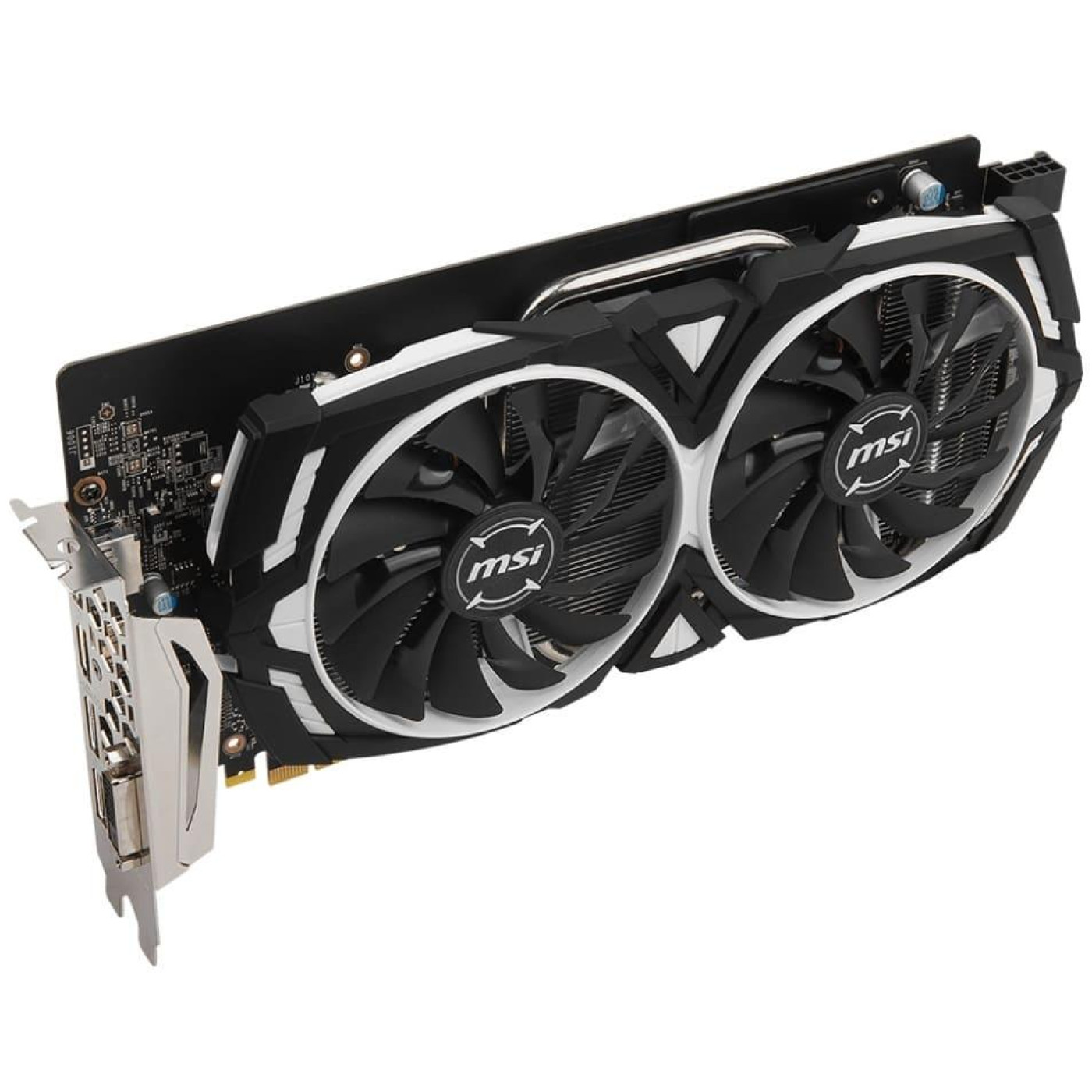 Видеокарта MSI GTX 1060 6Gb Armor OC (GeForce GTX 1060 ARMOR 6G OC) (GDDR5, 192 bit, PCI-E 3.0 x16)