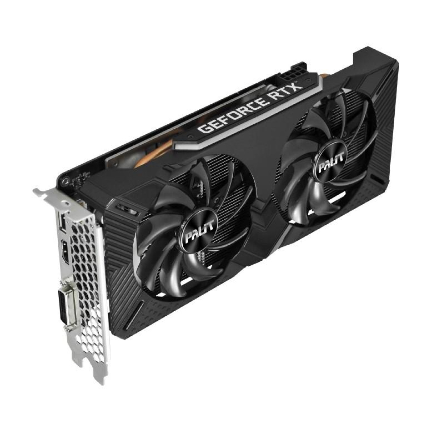 Видеокарта Palit RTX 2060 6Gb Dual (NE62060018J9-1160A) (GDDR6, 192 bit, PCI-E 3.0 x16) Б/у