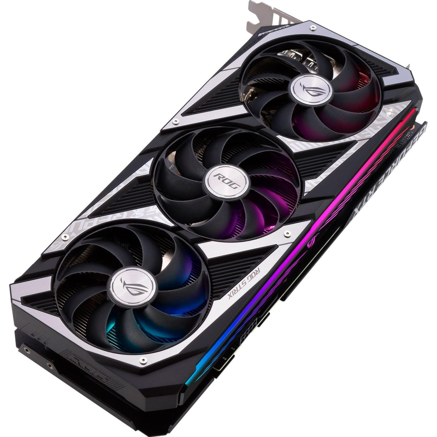 Видеокарта ASUS RTX 3050 8Gb ROG Strix OC LHR (ROG-STRIX-RTX3050-O8G-GAMING) (GDDR6, 128 bit, PCI-E v4.0) Б/у