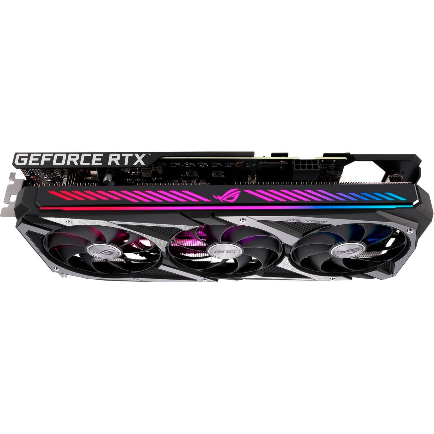 Видеокарта ASUS RTX 3050 8Gb ROG Strix OC LHR (ROG-STRIX-RTX3050-O8G-GAMING) (GDDR6, 128 bit, PCI-E v4.0) Б/у