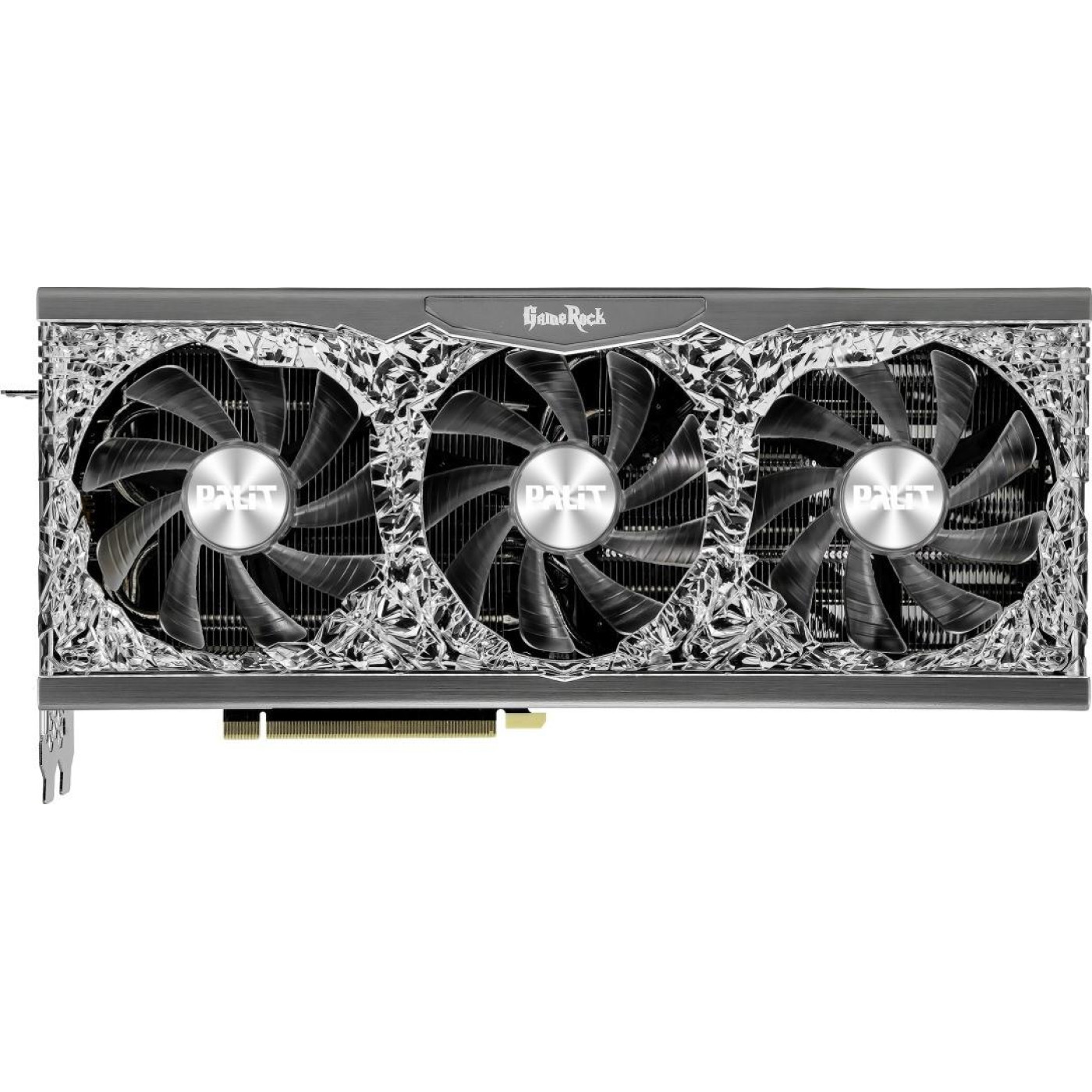 Відеокарта Palit RTX 3070Ti 8Gb GameRock OC (NED307TT19P2-1047G) (GDDR6X, 256 bit, PCI-E v4.0) Б/в