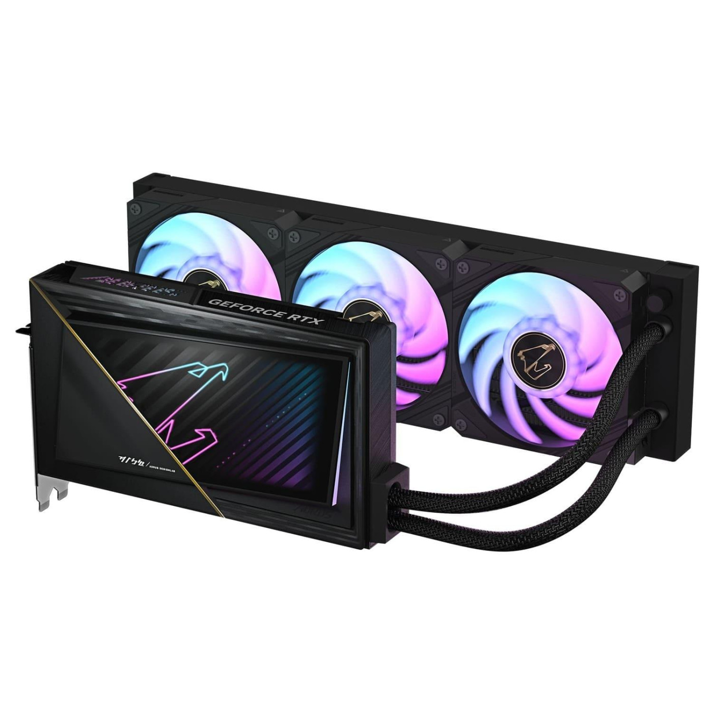 Видеокарта Gigabyte RTX 5090 32GB AORUS XTREME WATERFORCE (GV-N5090AORUSX W-32GD) (GDDR7, 512 bit, PCI-E v5.0 x16)