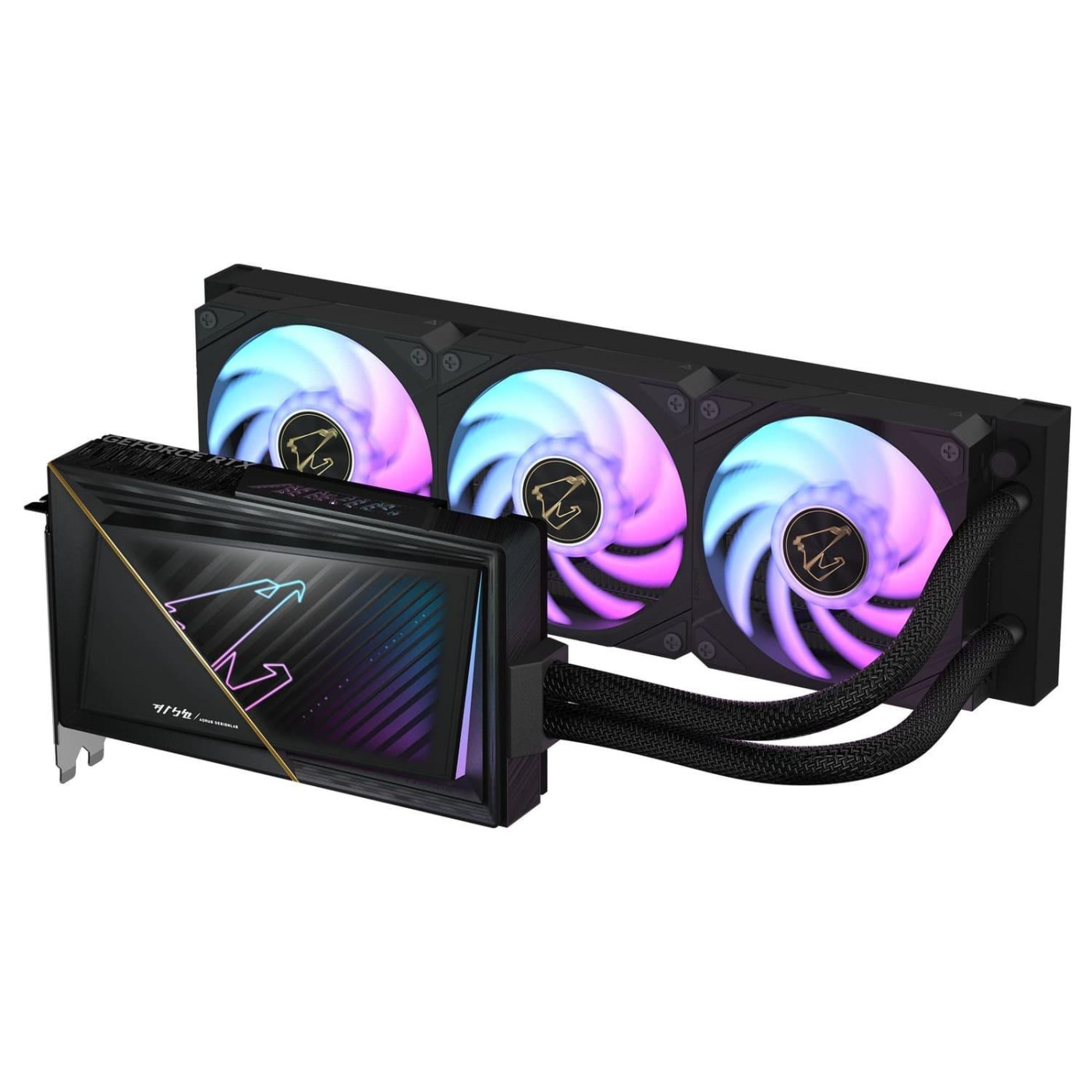 Відеокарта Gigabyte RTX 5080 16GB AORUS XTREME WATERFORCE (GV-N5080AORUSX W-16GD) (GDDR7, 256 bit, PCI-E v5.0 x16)