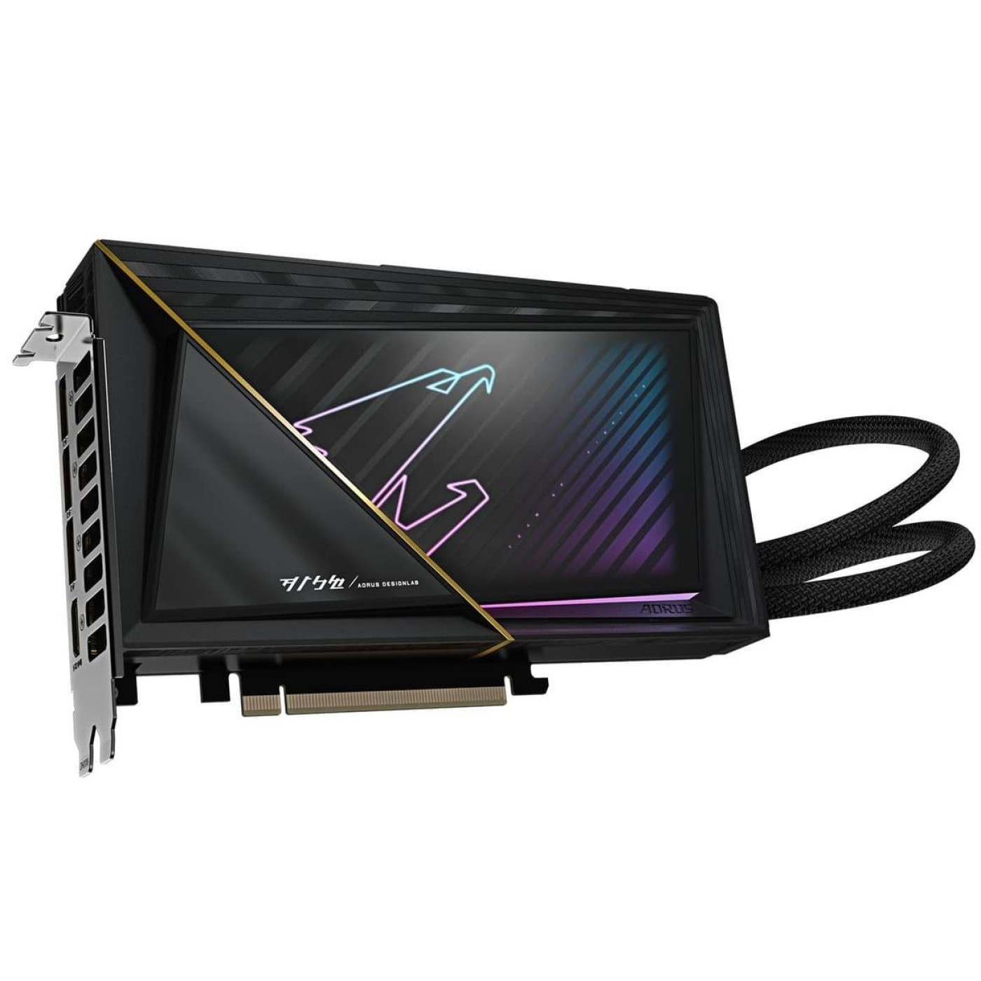 Відеокарта Gigabyte RTX 5080 16GB AORUS XTREME WATERFORCE (GV-N5080AORUSX W-16GD) (GDDR7, 256 bit, PCI-E v5.0 x16)