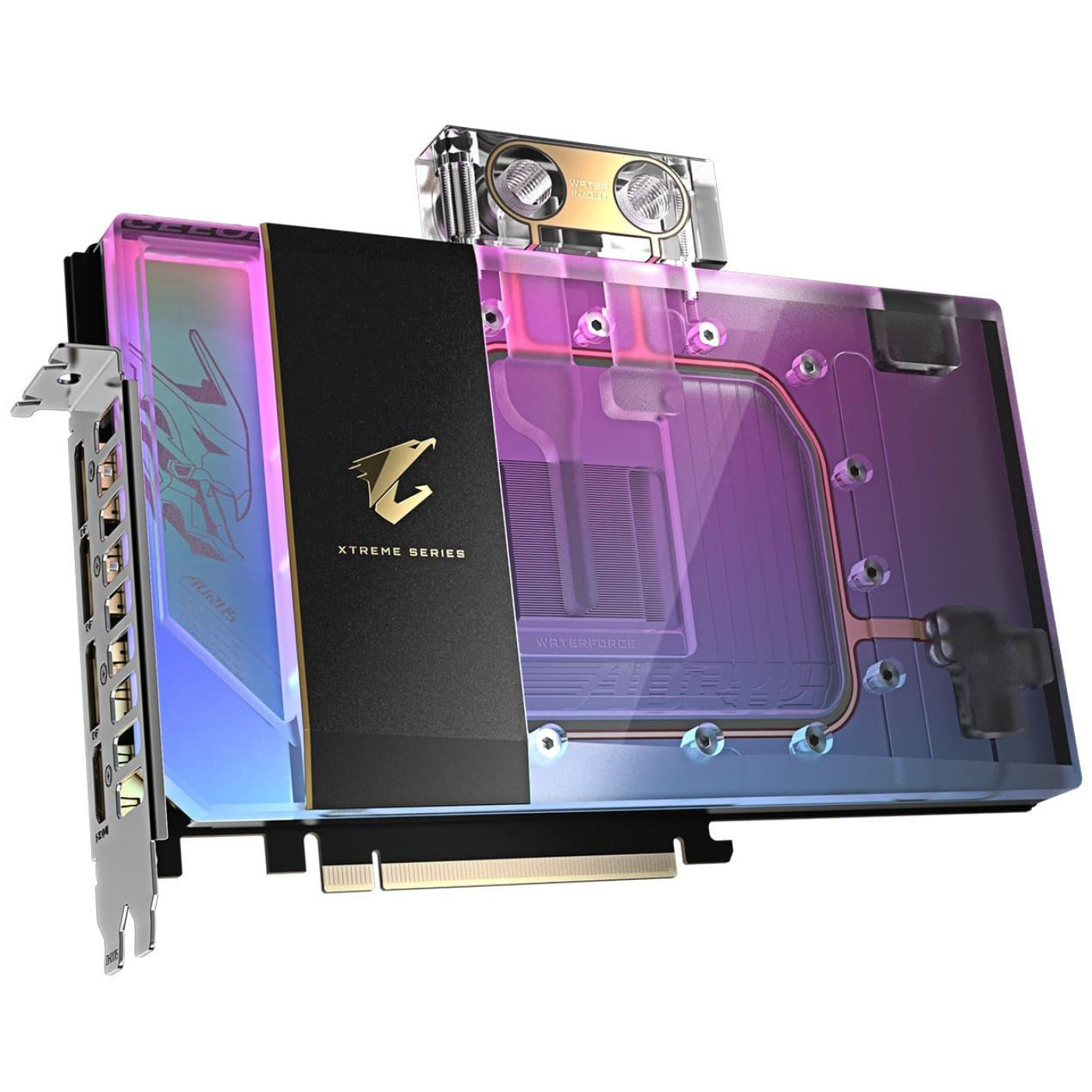 Відеокарта GIGABYTE RTX 5090 32Gb AORUS XTREME WATERFORCE WB (GV-N5090AORUSX WB-32GD) (GDDR7, 512 bit, PCI-E v5.0 x16)