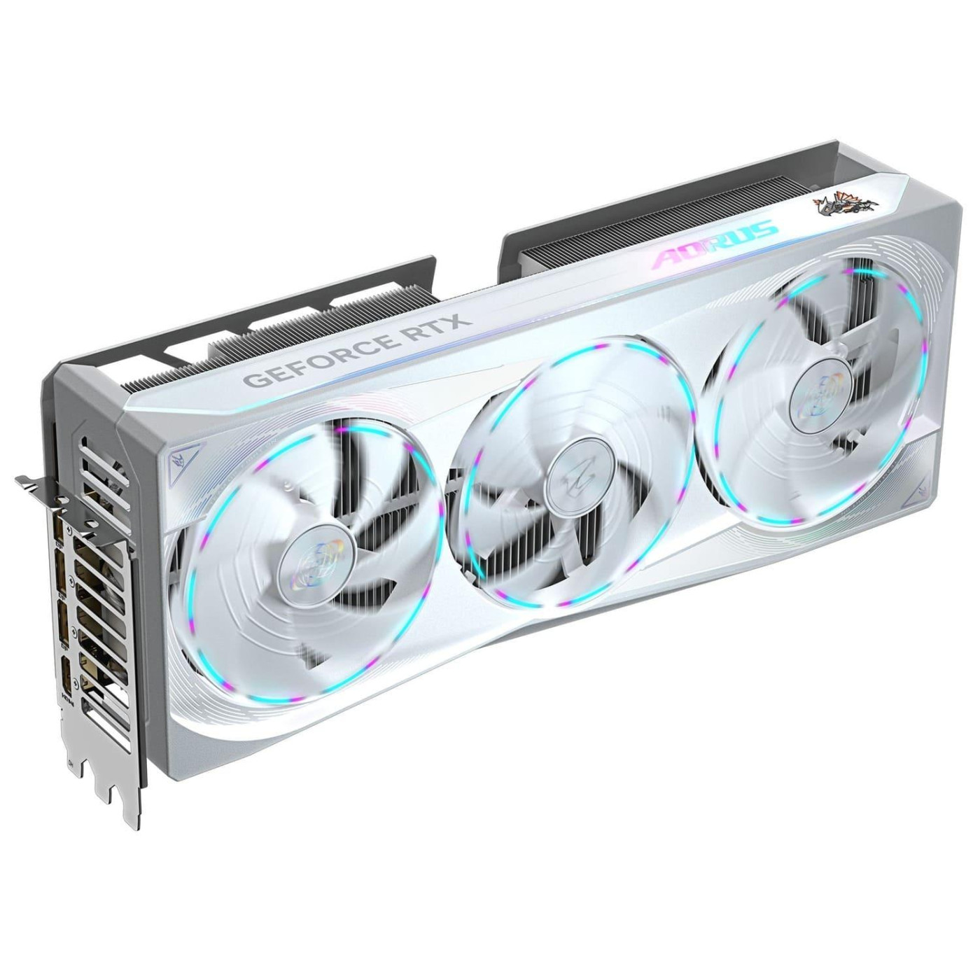 Відеокарта Gigabyte RTX 5080 16GB AORUS MASTER ICE (GV-N5080AORUSM ICE-16GD) (GDDR7, 256 bit, PCI-E v5.0 x16)