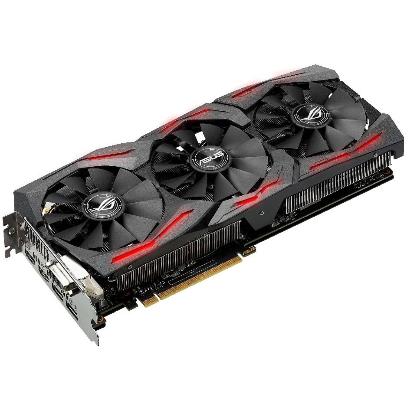 Видеокарта ASUS GTX 1080 8Gb Strix (STRIX-GTX1080-8G-GAMING) (GDDR5X, 256 bit, PCI-E 3.0 x16) Б/у