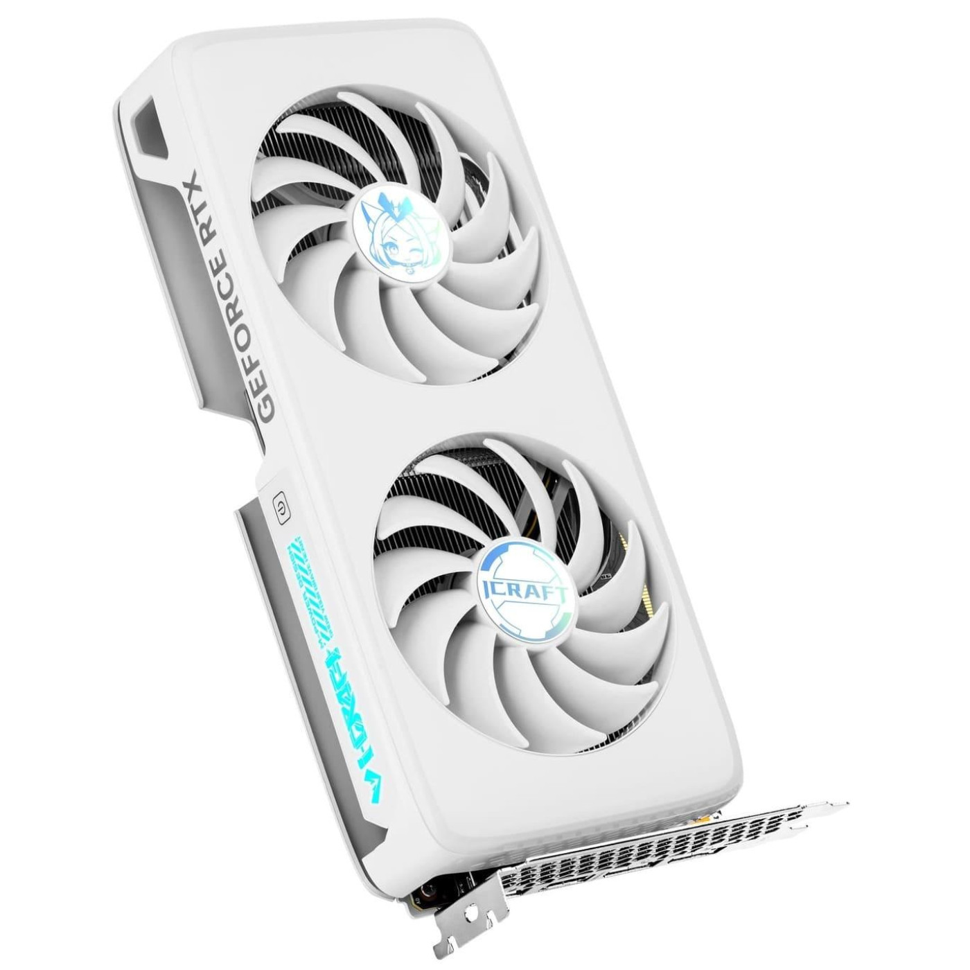 Відеокарта Maxsun RTX 4060 8Gb iCraft OC Limited X2 (MS-RTX4060 ICRAFT OC 8G LIMITEDX2) (GDDR6, 128 bit, PCI-E v4.0 x8)