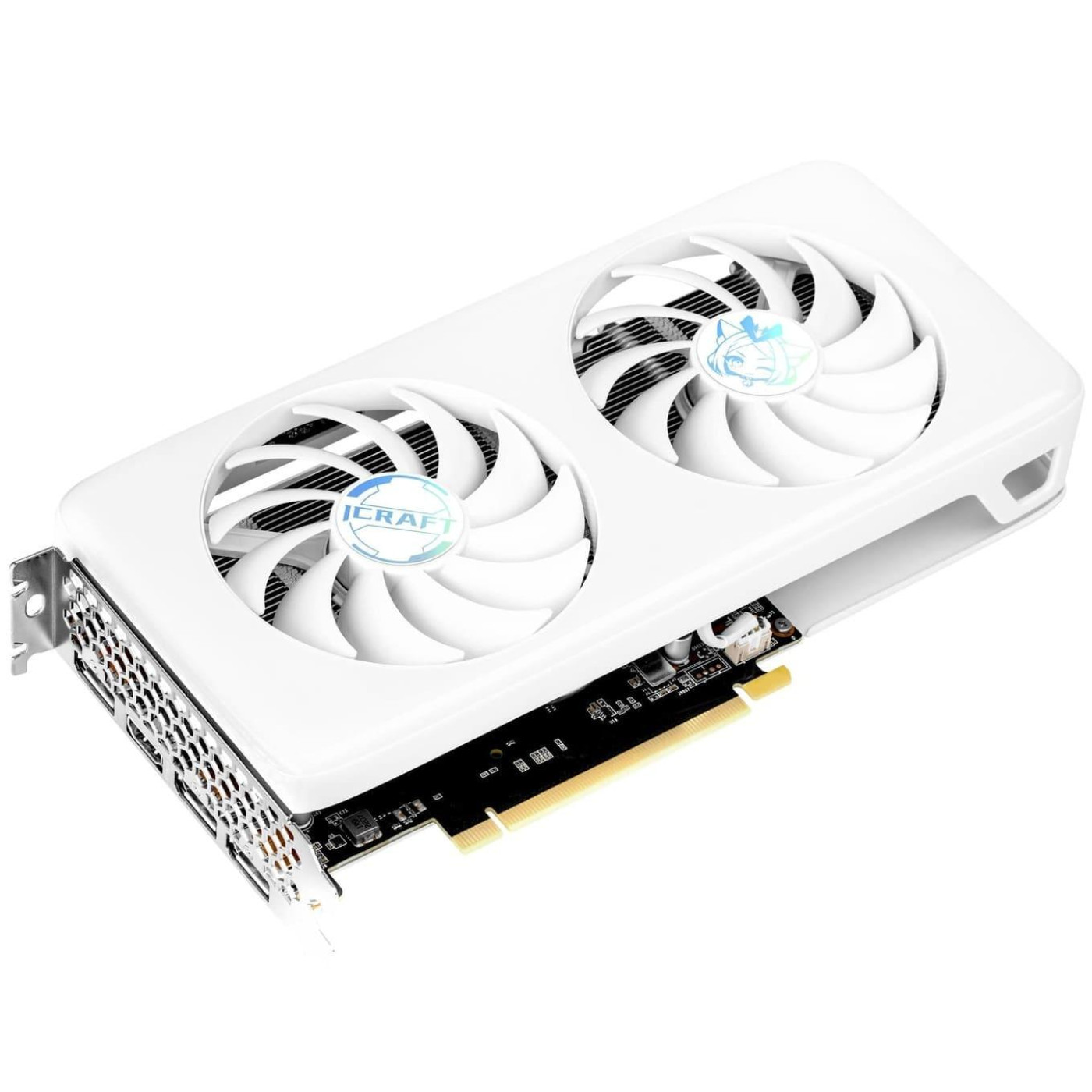 Відеокарта Maxsun RTX 4060 8Gb iCraft OC Limited X2 (MS-RTX4060 ICRAFT OC 8G LIMITEDX2) (GDDR6, 128 bit, PCI-E v4.0 x8)