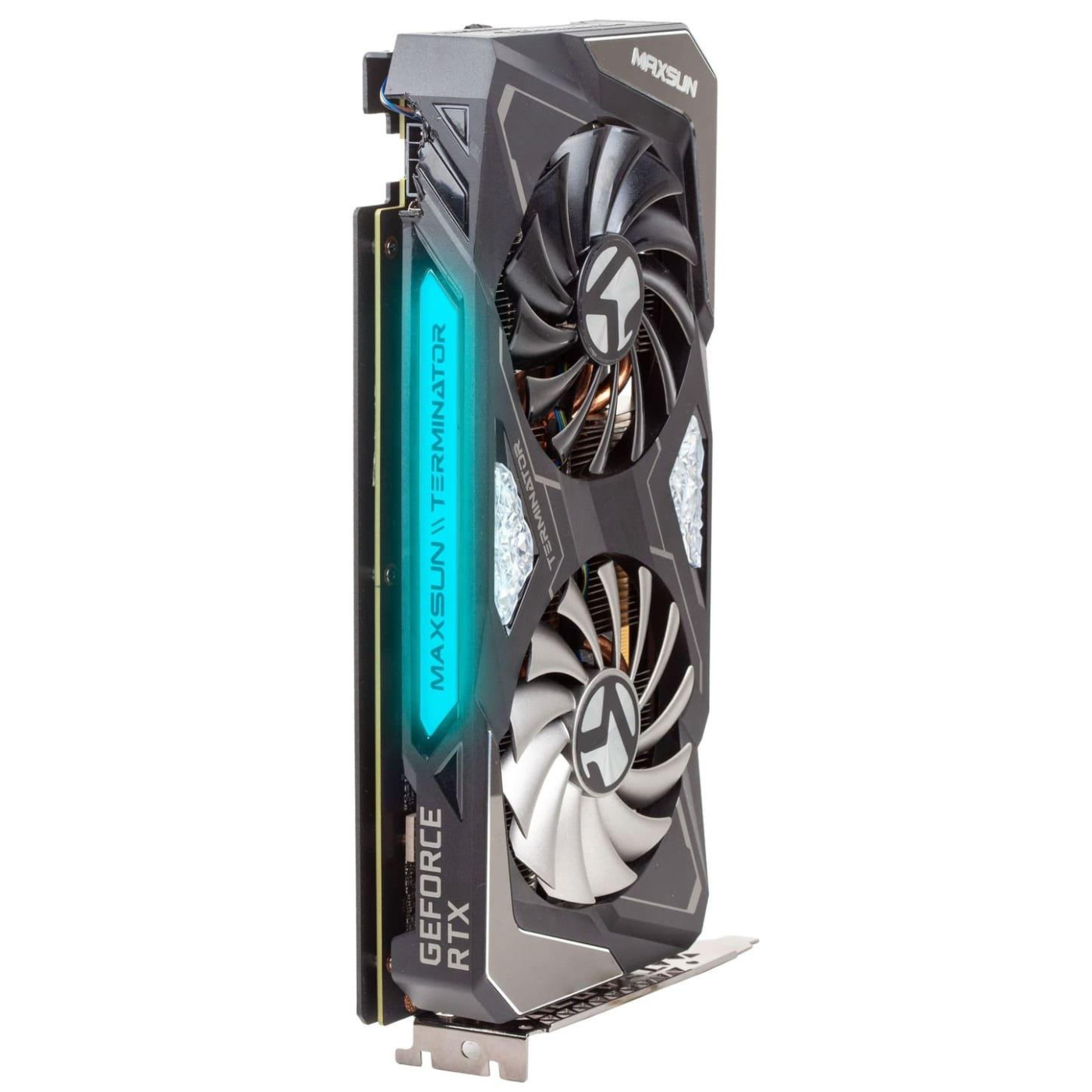 Видеокарта Maxsun RTX 3060 12Gb Terminator (MS-GEFORCE RTX3060 TERMINATOR 12G) (GDDR6, 192 bit, PCI-E v4.0 x16)