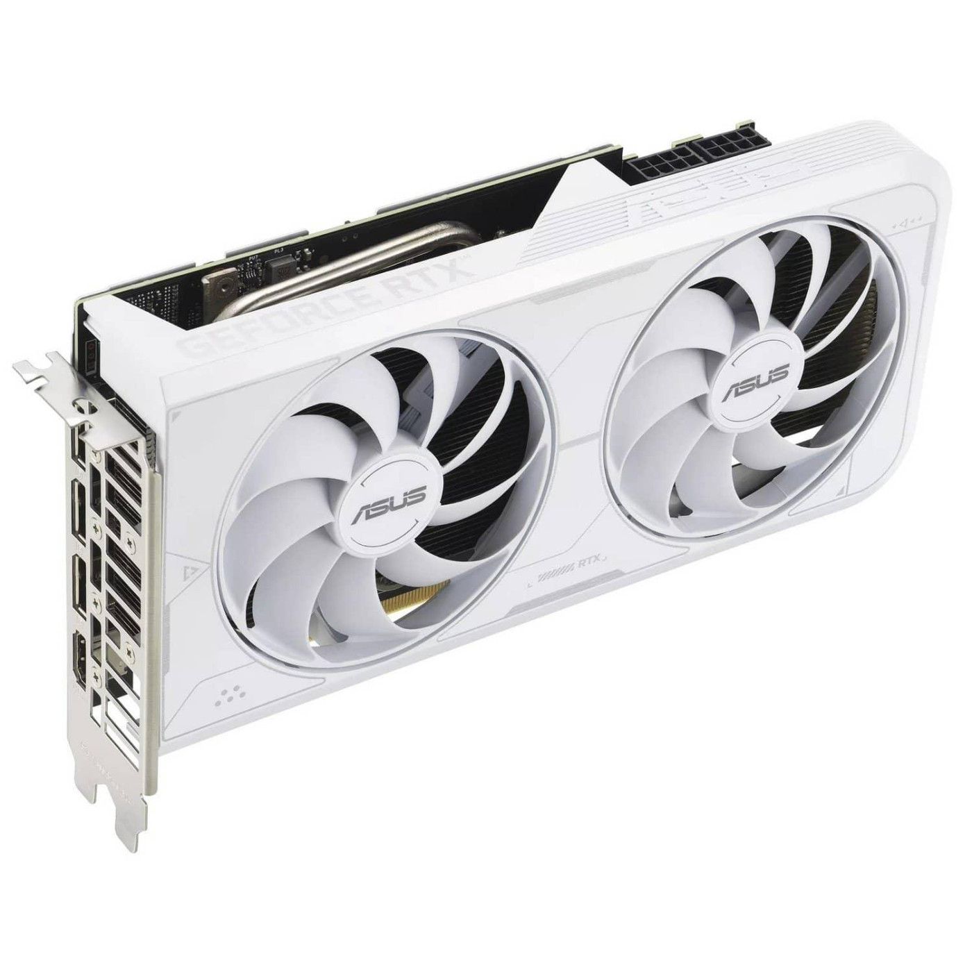Видеокарта ASUS RTX 3060Ti 8Gb Dual OC WHITE GDDR6Х (DUAL-RTX3060TI-O8GD6X-WHITE) (GDDR6X, 256 bit, PCI-E 4.0 x16)