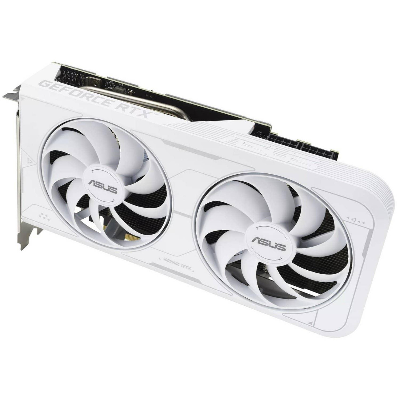 Видеокарта ASUS RTX 3060Ti 8Gb Dual OC WHITE GDDR6Х (DUAL-RTX3060TI-O8GD6X-WHITE) (GDDR6X, 256 bit, PCI-E 4.0 x16)