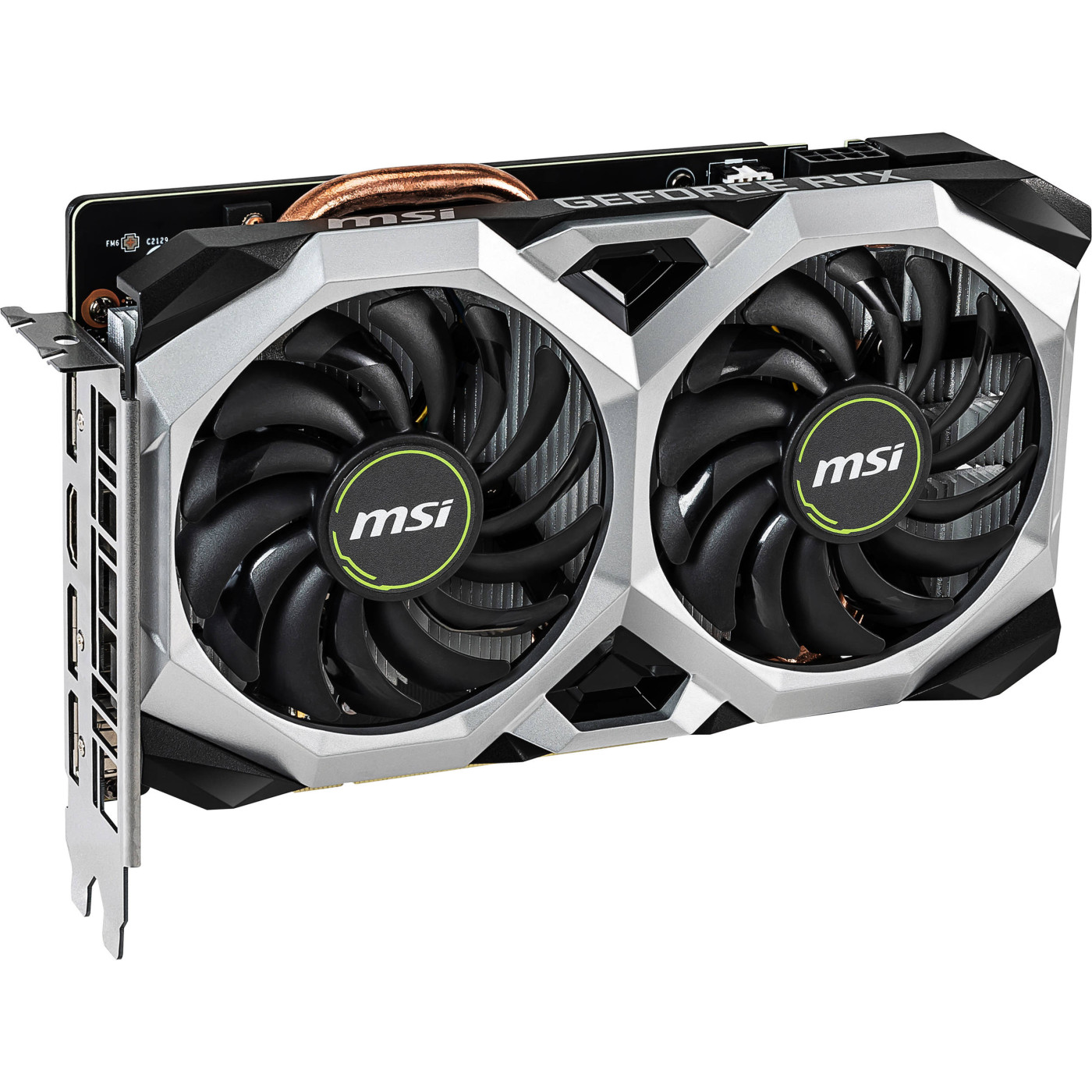 Відеокарта MSI RTX 2060 6Gb Ventus XS OC (GeForce RTX 2060 Ventus XS 6G OC) (GDDR6, 192 bit, PCI-E 3.0 x16) FR
