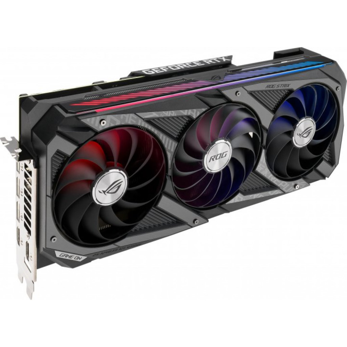 Відеокарта ASUS RTX 3070Ti 8GB ROG Strix Gaming (ROG-STRIX-RTX3070TI-8G-GAMING) (GDDR6X, 256 bit, PCI-E v4.0) Б/в