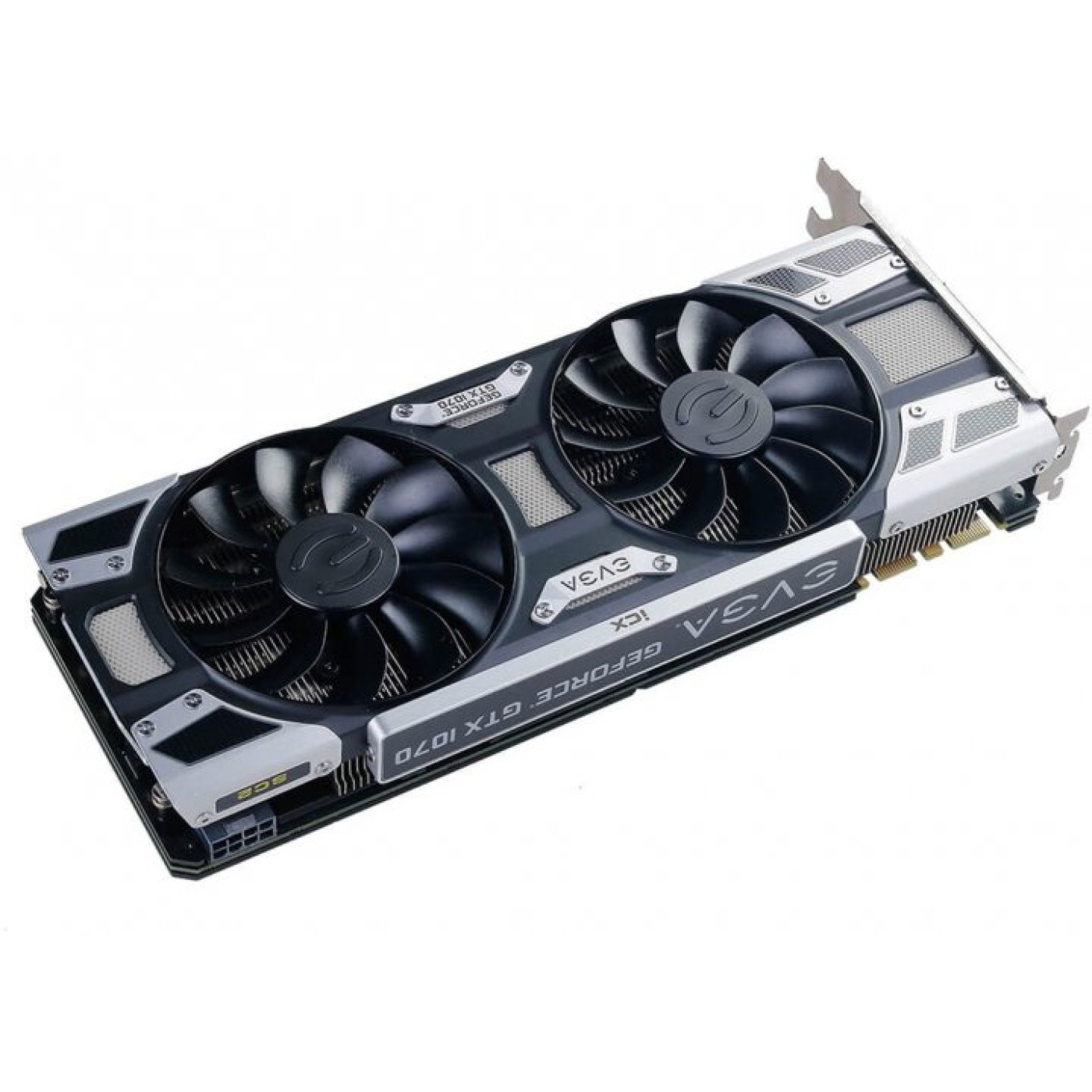 Видеокарта EVGA GTX 1070 8Gb SC2 Gaming (08G-P4-6573-KR) (GDDR5, 256 bit, PCI-E 3.0 x16)