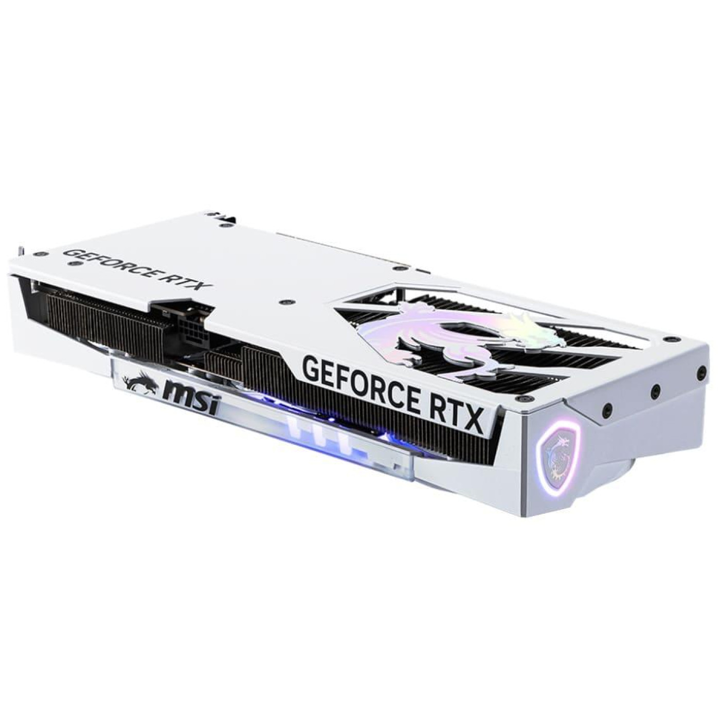 Відеокарта MSI RTX 5060 Ti 16G GAMING TRIO OC WHITE (RTX 5060 Ti 16G GAMING TRIO OC WHITE) (GDDR7, 128 bit, PCI-E v5.0 x8)