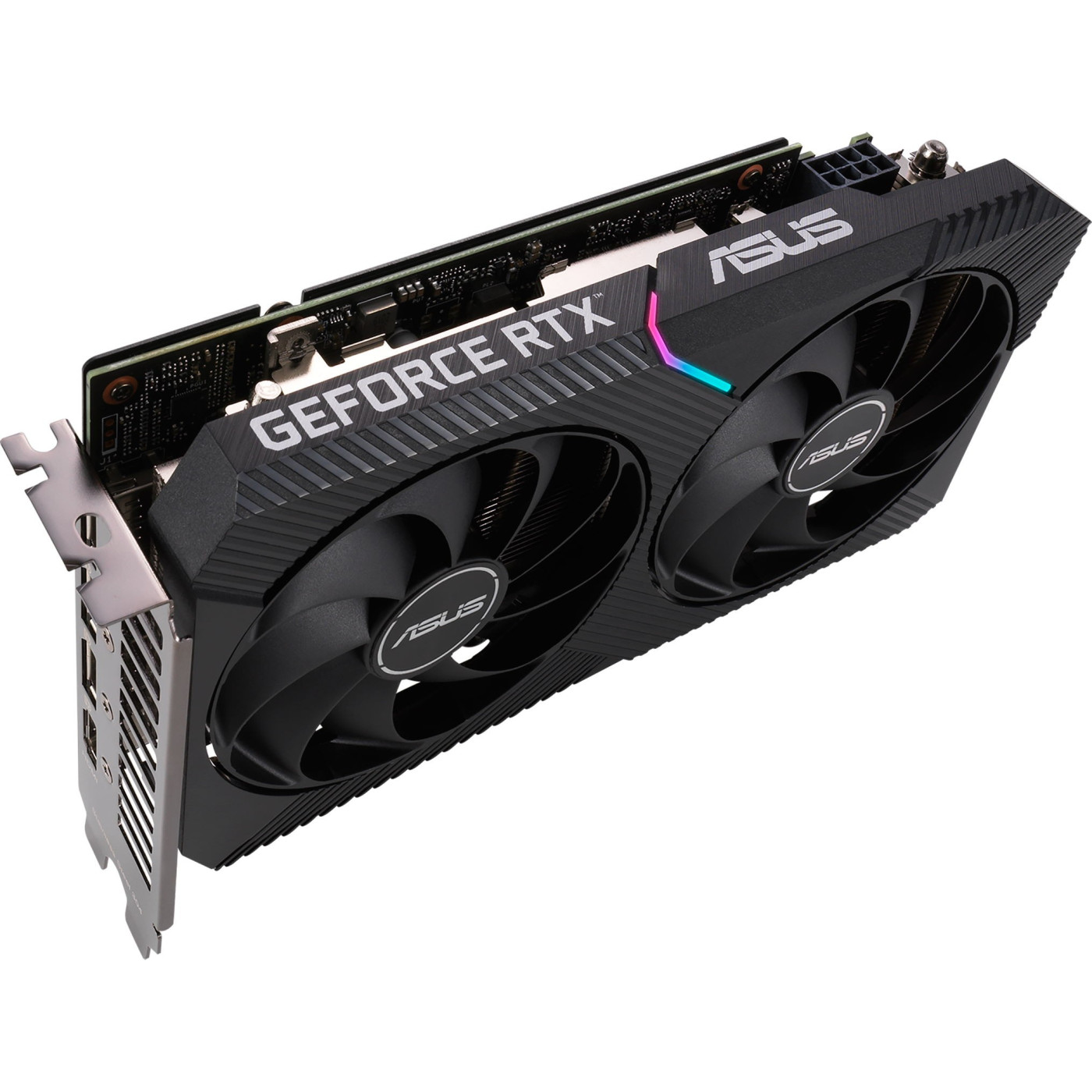 Відеокарта ASUS RTX 3050 8Gb Dual OC (DUAL-RTX3050-O8G) (GDDR6, 128 bit, PCI-E v4.0) Б/в