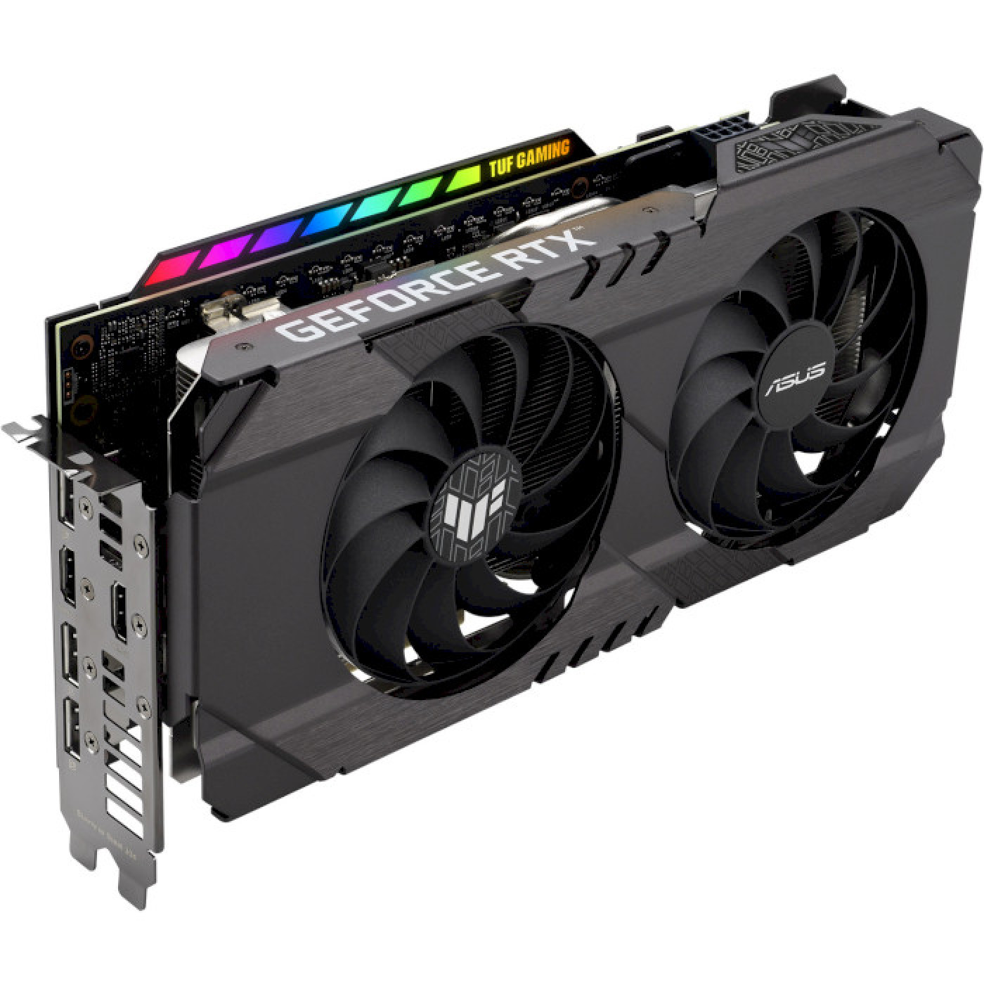 Видеокарта ASUS RTX 3050 8GB TUF Gaming OC (TUF-RTX3050-O8G-GAMING) (GDDR6, 128 bit, PCI-E v4.0 x8) Б/у