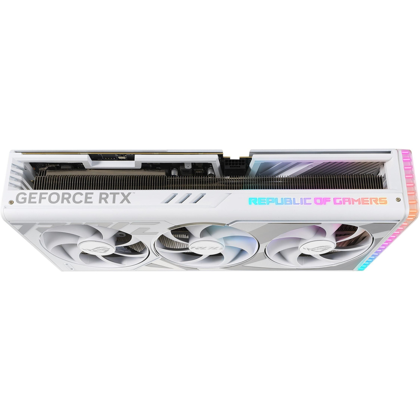 Відеокарта ASUS RTX 4080 16GB ROG Strix Gaming OC White (ROG-STRIX-RTX4080-O16G-WHITE) (GDDR6X, 256 bit, PCI-E v4.0 x16) Б/в