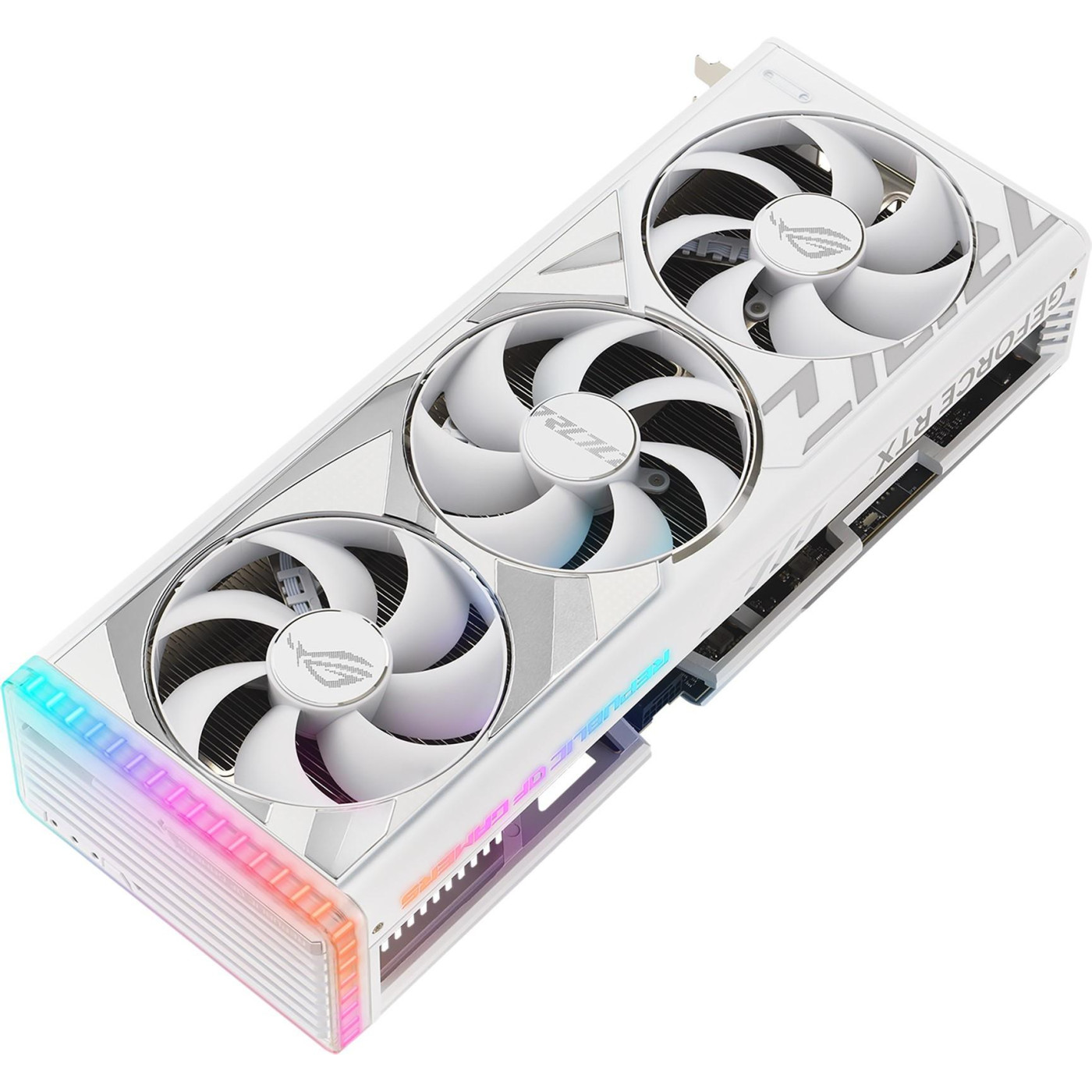Відеокарта ASUS RTX 4080 16GB ROG Strix Gaming OC White (ROG-STRIX-RTX4080-O16G-WHITE) (GDDR6X, 256 bit, PCI-E v4.0 x16) Б/в