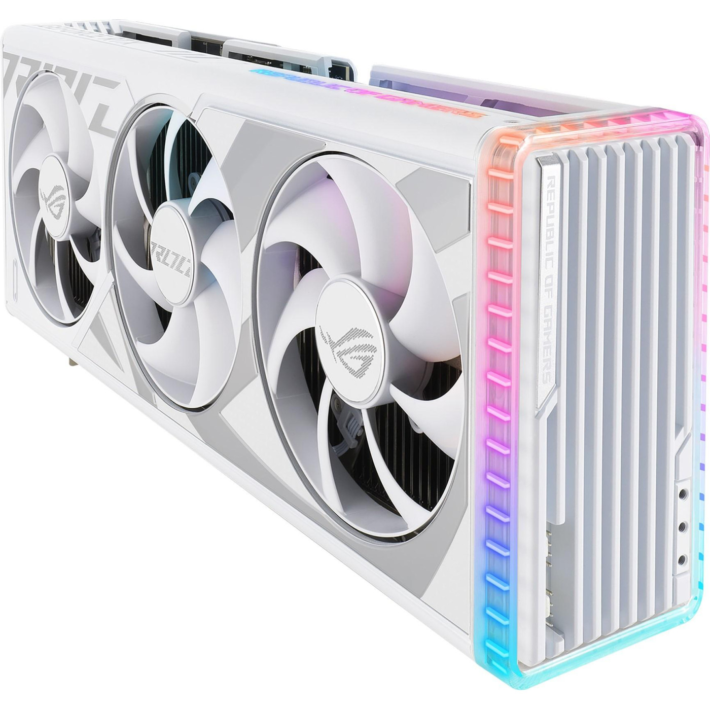 Відеокарта ASUS RTX 4080 16GB ROG Strix Gaming OC White (ROG-STRIX-RTX4080-O16G-WHITE) (GDDR6X, 256 bit, PCI-E v4.0 x16) Б/в