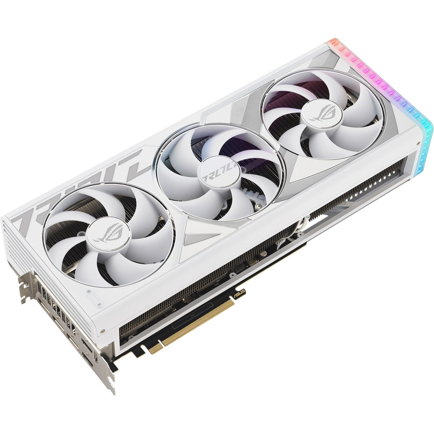 Відеокарта ASUS RTX 4080 16GB ROG Strix Gaming OC White (ROG-STRIX-RTX4080-O16G-WHITE) (GDDR6X, 256 bit, PCI-E v4.0 x16) Б/в