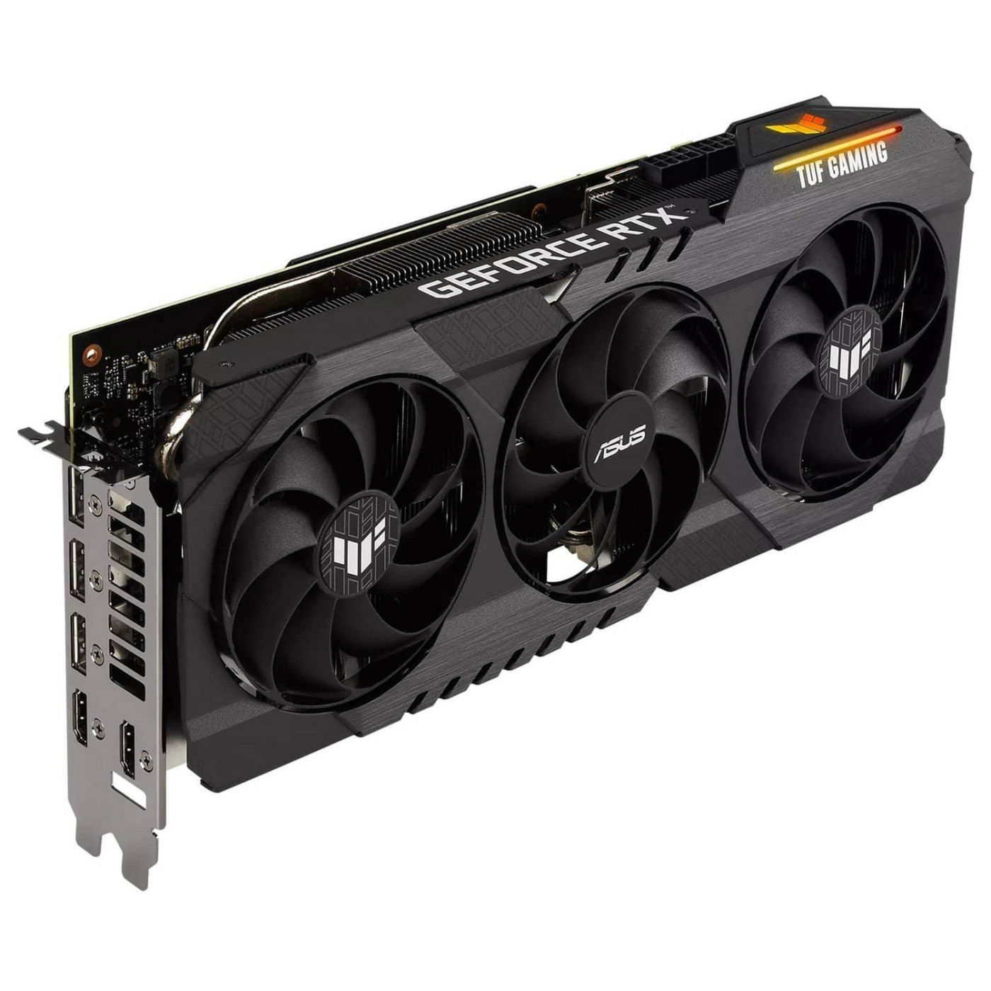 Видеокарта ASUS RTX 3060Ti 8GB TUF Gaming OC (TUF-RTX3060TI-O8GD6X-GAMING) (GDDR6X, 256 bit, PCI-E 4.0 x16) Б/у