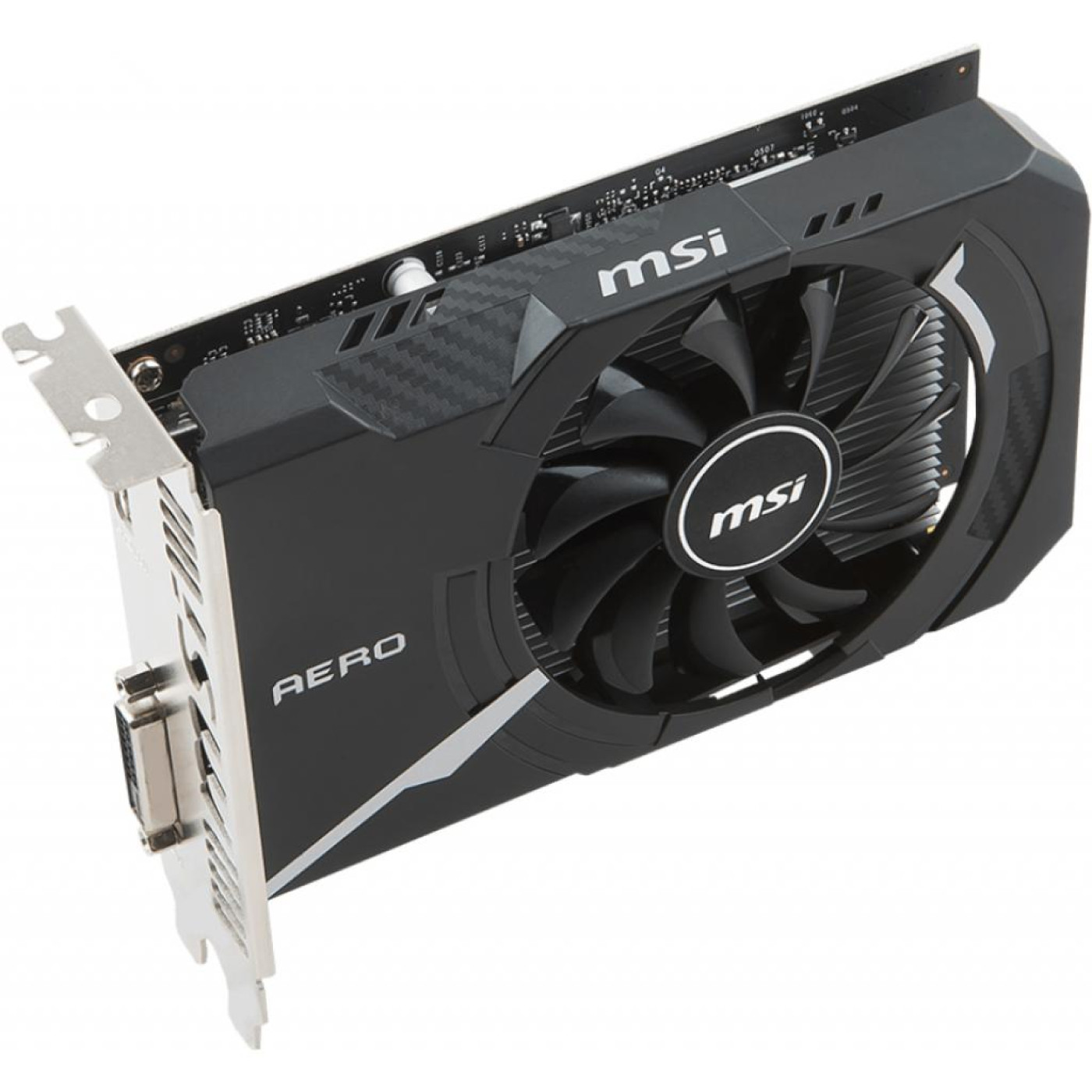 Видеокарта MSI GT 1030 2GB Aero ITX (GeForce GT 1030 AERO ITX 2G OC) (GT 1030 AERO ITX 2G OC) (GDDR5, 64 bit, PCI-E 3.0 x16) Б/у