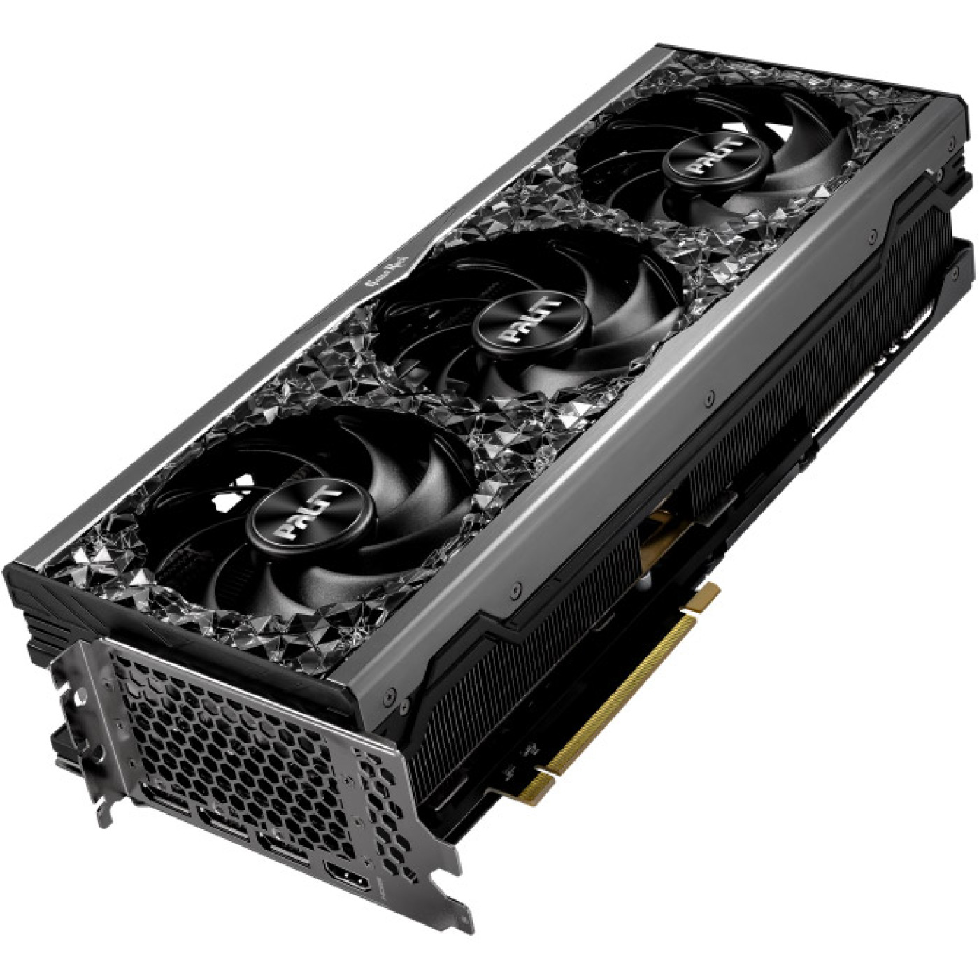 Відеокарта Palit RTX 4090 24GB GameRock OmniBlack (NED4090019SB-1020Q) (GDDR6X, 384 bit, PCI-E v4.0 x16) Б/в