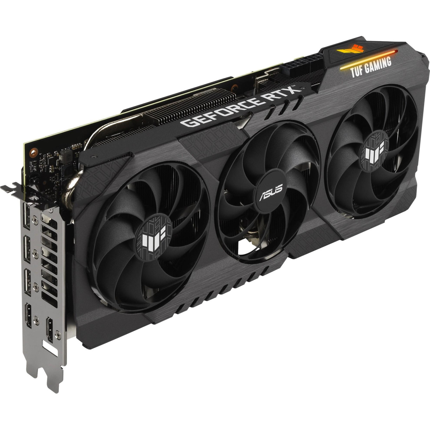 Відеокарта ASUS RTX 3080 10Gb TUF Gaming OC V2 LHR (TUF-RTX3080-O10G-V2-GAMING) (GDDR6X, 320 bit, PCI-E v4.0 x16) Б/в