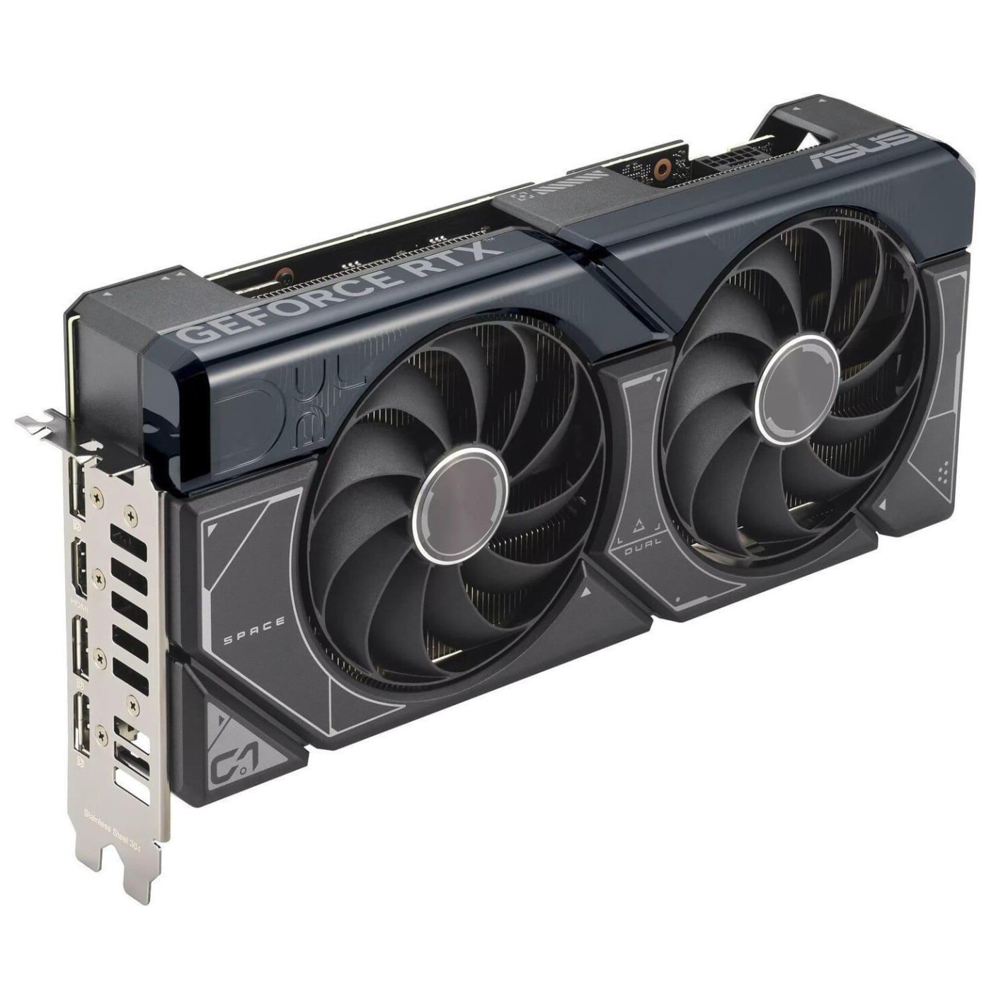 Відеокарта ASUS RTX 4070 SUPER 12GB Dual OC (DUAL-RTX4070S-O12G) (GDDR6X, 192 bit, PCI-E v4.0 x16) Б/в