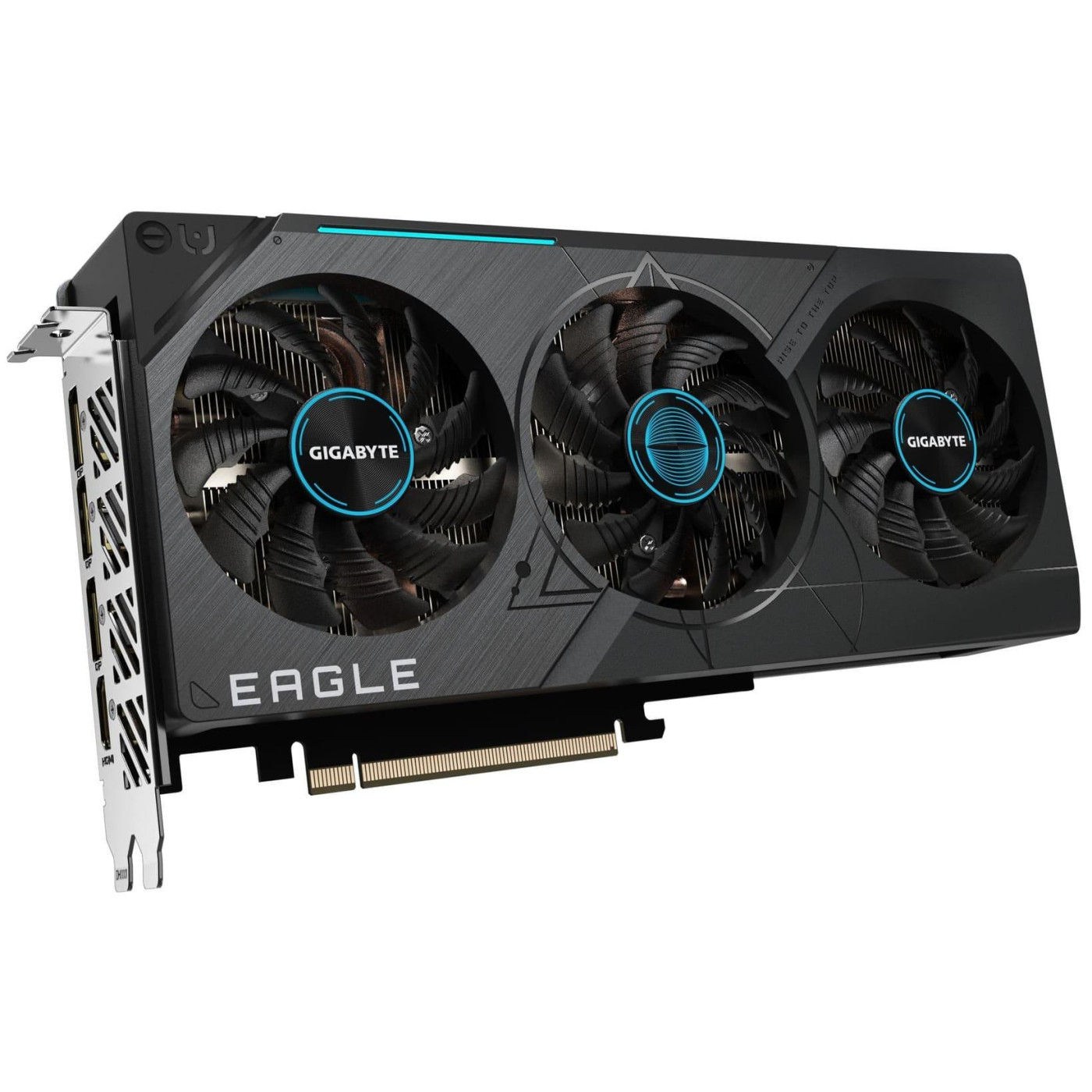 Відеокарта Gigabyte RTX 4070 SUPER 12Gb Eagle OC (GV-N407SEAGLE OC-12GD) (GDDR6X, 192 bit, PCI-E v4.0) Б/в