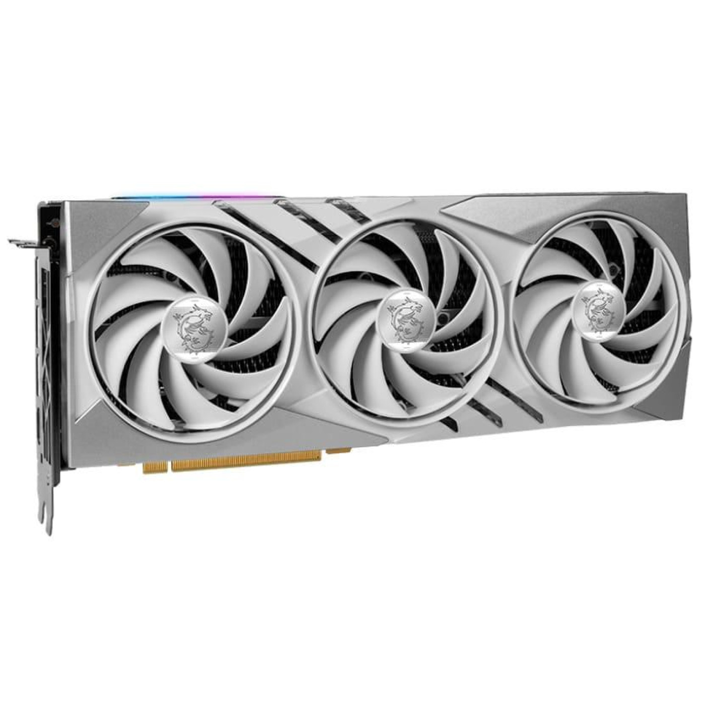 Видеокарта MSI RTX 4070 SUPER 12G GAMING X SLIM WHITE (RTX 4070 SUPER 12G GAMING X SLIM WHITE) (GDDR6X, 192 bit, PCI-E 4.0 x16)