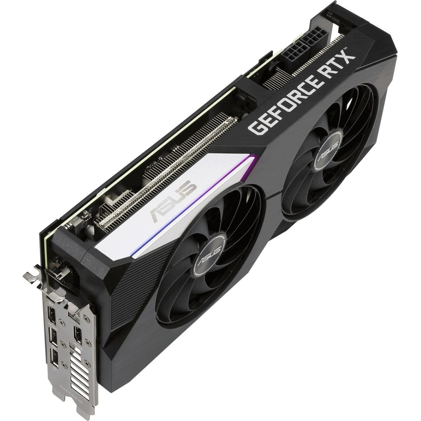 Відеокарта ASUS RTX 3070 8Gb Dual OC LHR (DUAL-RTX3070-O8G-V2) (GDDR6, 256 bit, PCI-E v4.0 x16) Б/в