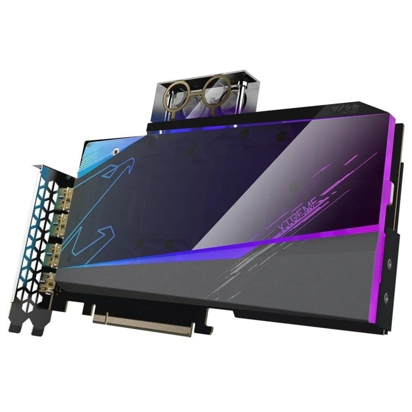 Відеокарта Gigabyte RTX 4070 Ti 12GB Aorus Xtreme Waterforce WB (GV-N407TAORUSX WB-12GD) (GDDR6X, 192 bit, PCI-E 4.0 x16) U1