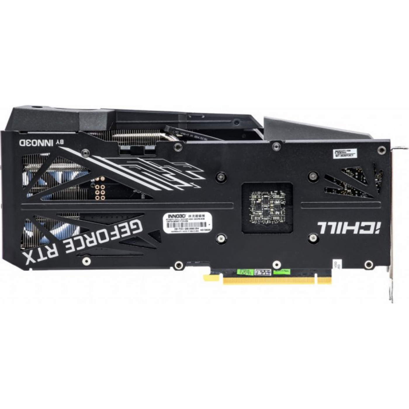Відеокарта Inno3D RTX 3070 8Gb ICHILL X4 LHR (C30704-08D6X-1710VA35H) (GDDR6, 256 bit, PCI-E v4.0 x16) Б/в