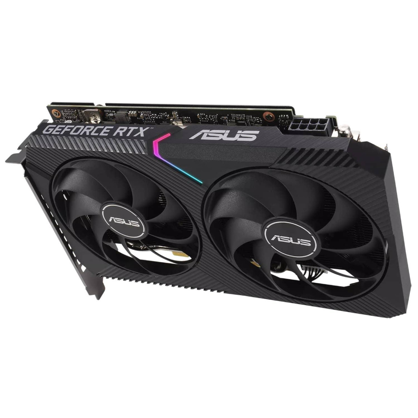 Видеокарта ASUS RTX 3060 8GB Dual OC (DUAL-RTX3060-O8G) (GDDR6, 128 bit, PCI-E v4.0 x16) Б/у