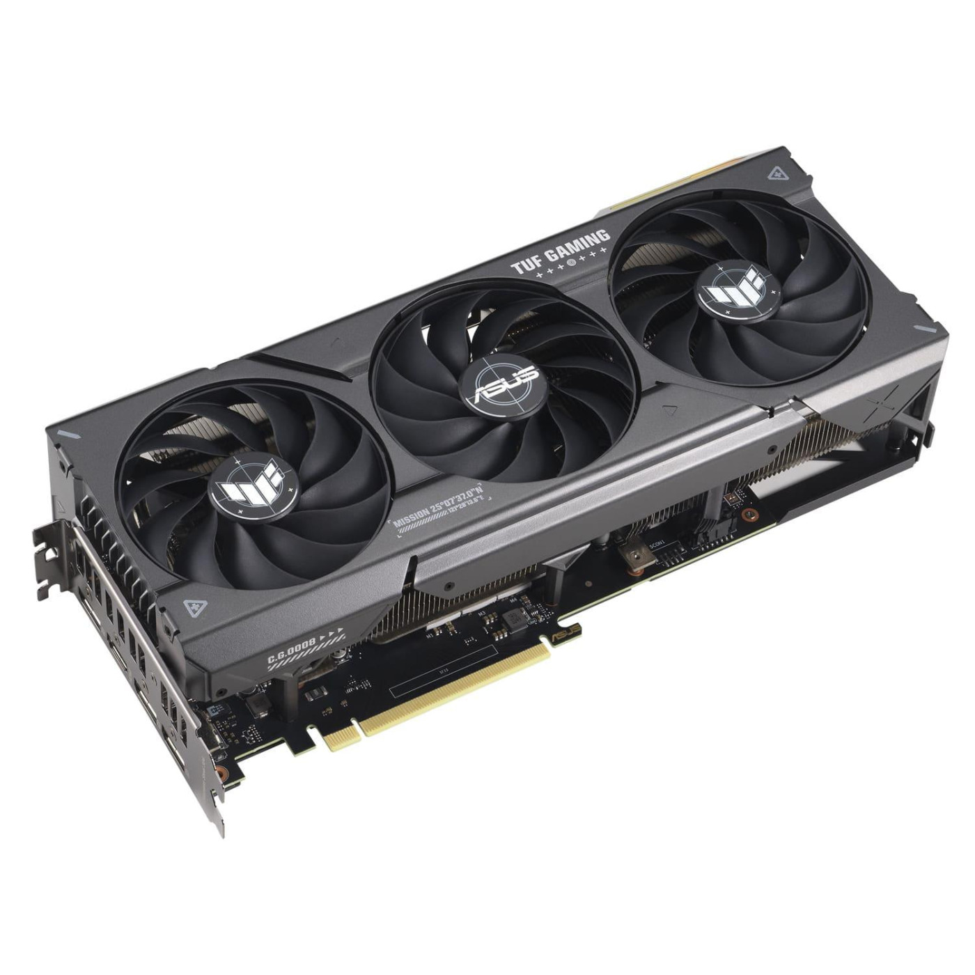 Видеокарта ASUS RTX 4070 SUPER 12GB TUF OC (TUF-RTX4070S-O12G-GAMING) (GDDR6X, 192 bit, PCI-E 4.0 x16) U1