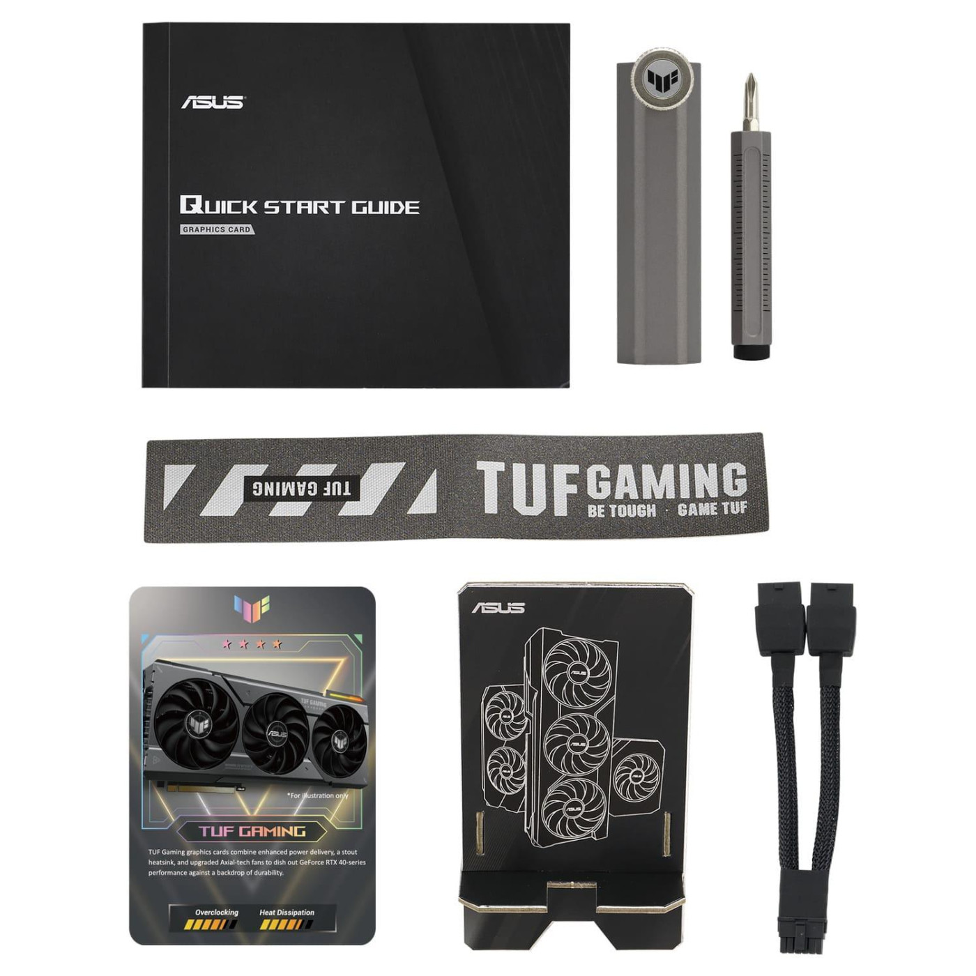 Видеокарта ASUS RTX 4070 SUPER 12GB TUF OC (TUF-RTX4070S-O12G-GAMING) (GDDR6X, 192 bit, PCI-E 4.0 x16) U1