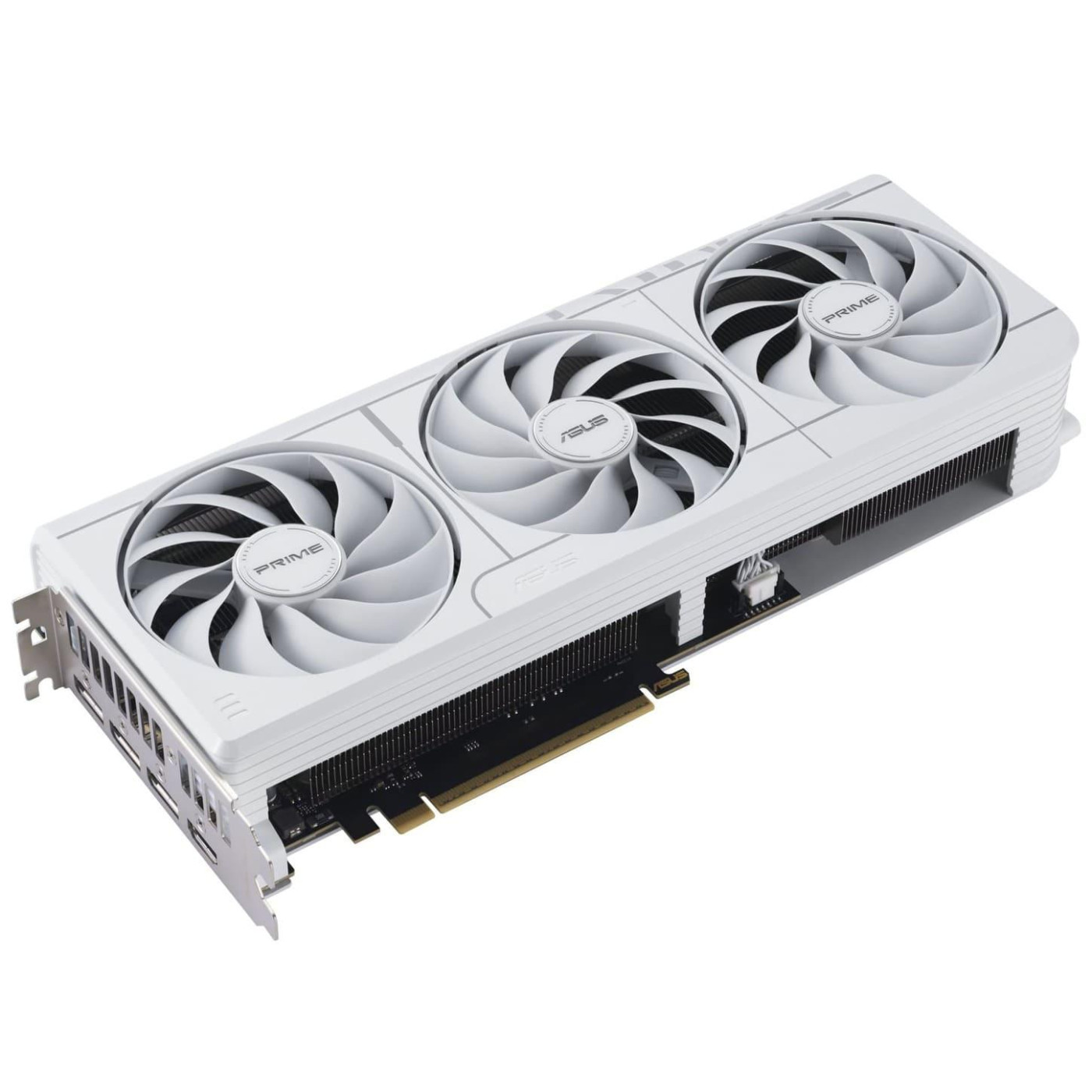 Відеокарта ASUS RTX 5070 12GB PRIME OC WHITE (PRIME-RTX5070-O12G-WHITE) (GDDR7, 192 bit, PCI-E v5.0) U1