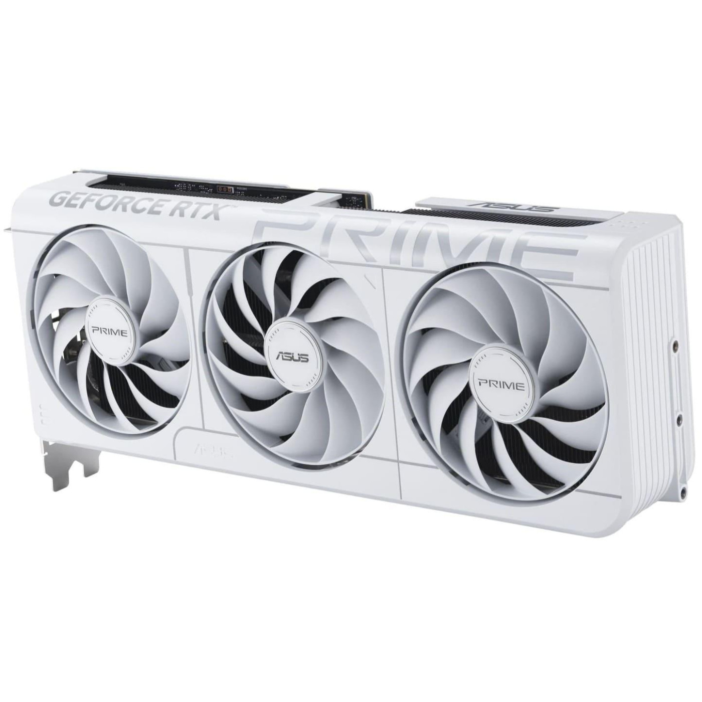 Відеокарта ASUS RTX 5070 12GB PRIME OC WHITE (PRIME-RTX5070-O12G-WHITE) (GDDR7, 192 bit, PCI-E v5.0) U1