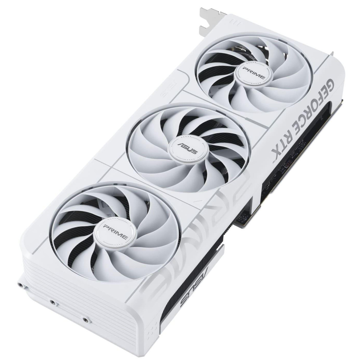 Відеокарта ASUS RTX 5070 12GB PRIME OC WHITE (PRIME-RTX5070-O12G-WHITE) (GDDR7, 192 bit, PCI-E v5.0) U1