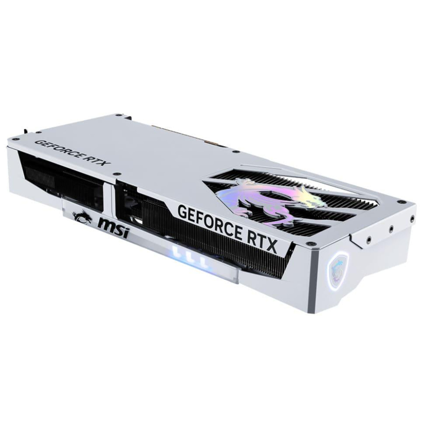 Відеокарта MSI RTX 5070 12G GAMING TRIO OC WHITE (RTX 5070 12G GAMING TRIO OC WHITE) (GDDR7, 192 bit, PCI-E v5.0 x16)