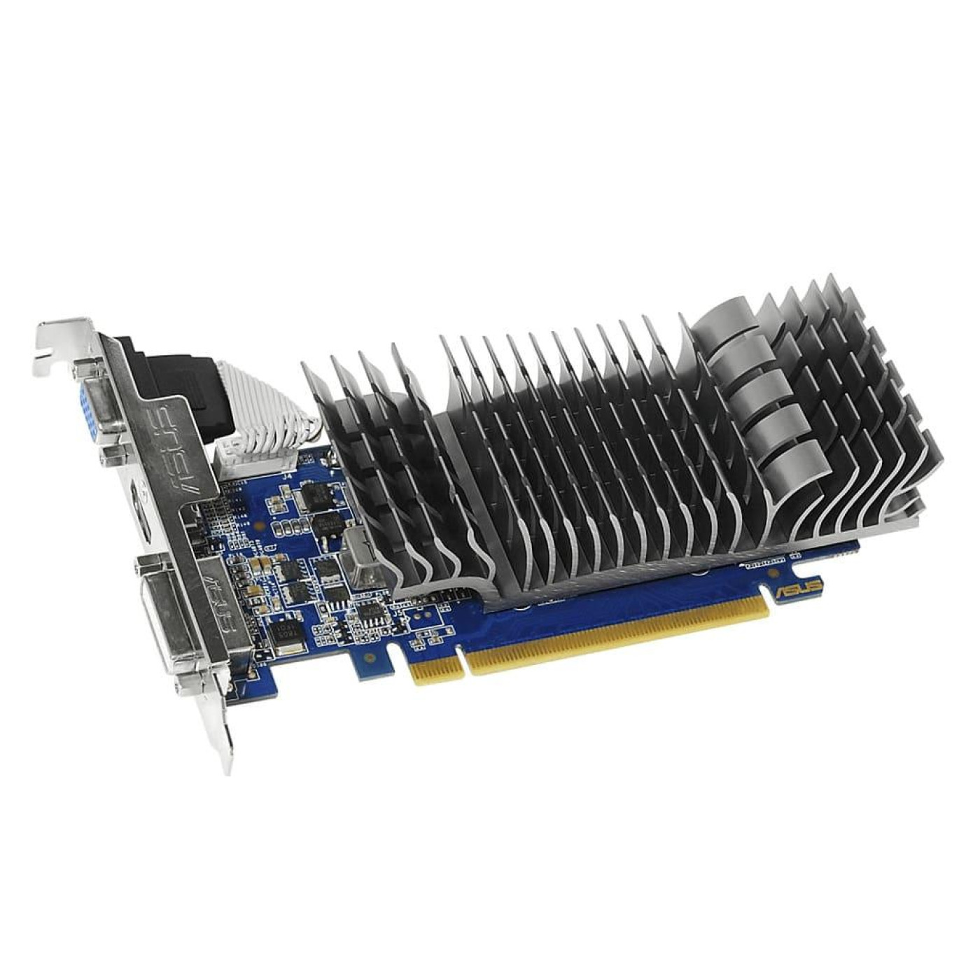 Видеокарта ASUS GeForce GT 610 SILENT 1Gb (GT610-SL-1GD3-L) (GDDR3, 64 bit, PCI-E 3.0 x16) Б/у