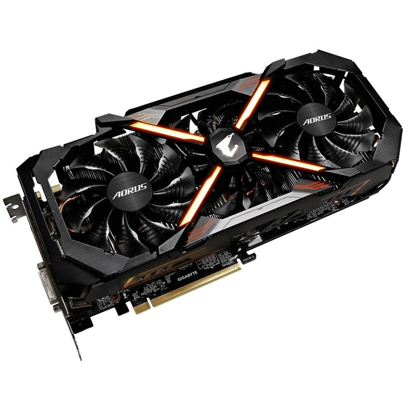 Видеокарта Gigabyte GTX 1080Ti 11Gb Aorus (GV-N108TAORUS-11GD) (GDDR5X, 352 bit, PCI-E 3.0 x16) Б/у