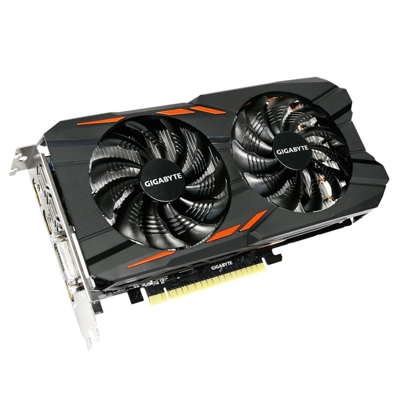 Видеокарта Gigabyte GTX 1050Ti 4Gb Windforce OC (GV-N105TWF2OC-4GD) (GDDR5, 128 bit, PCI-E 3.0 x16)