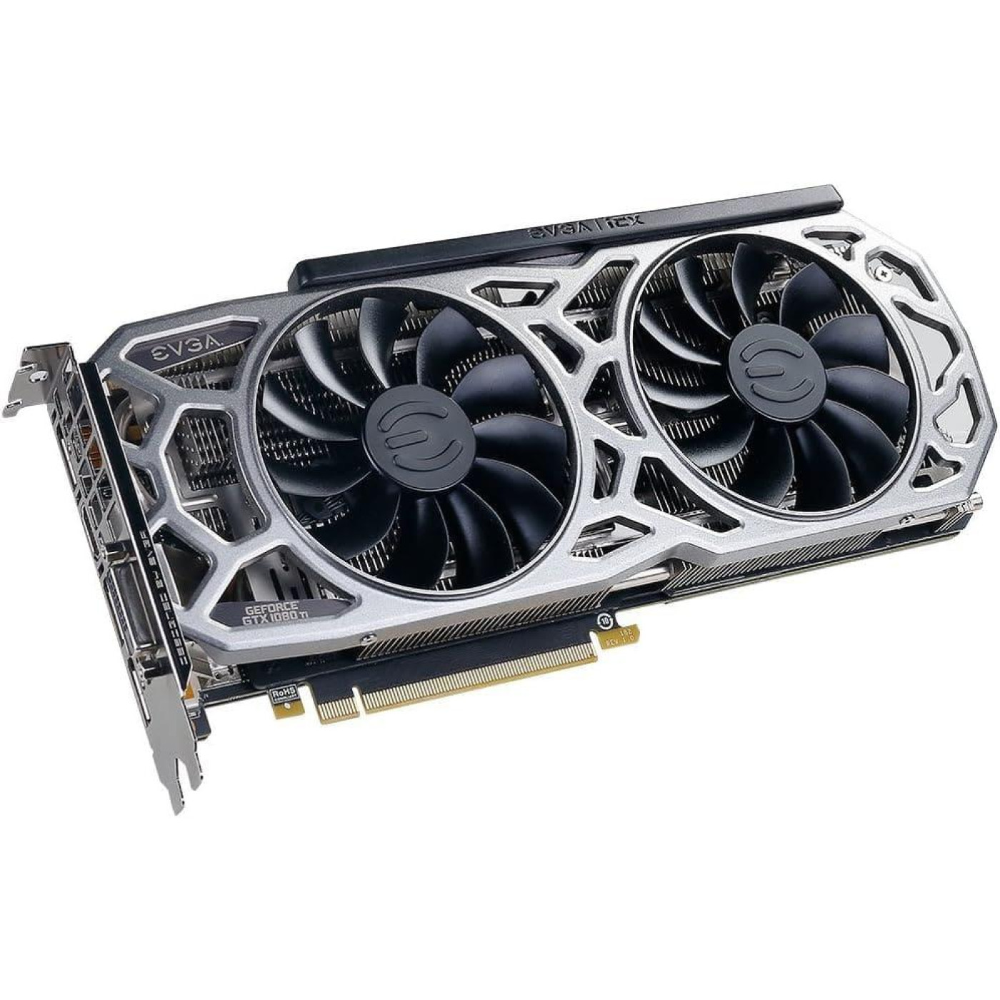 Видеокарта EVGA GTX 1080Ti 11Gb Gaming SC2 (11G-P4-6593-KR) (GDDR5X, 352 bit, PCI-E v3.0) Б/у